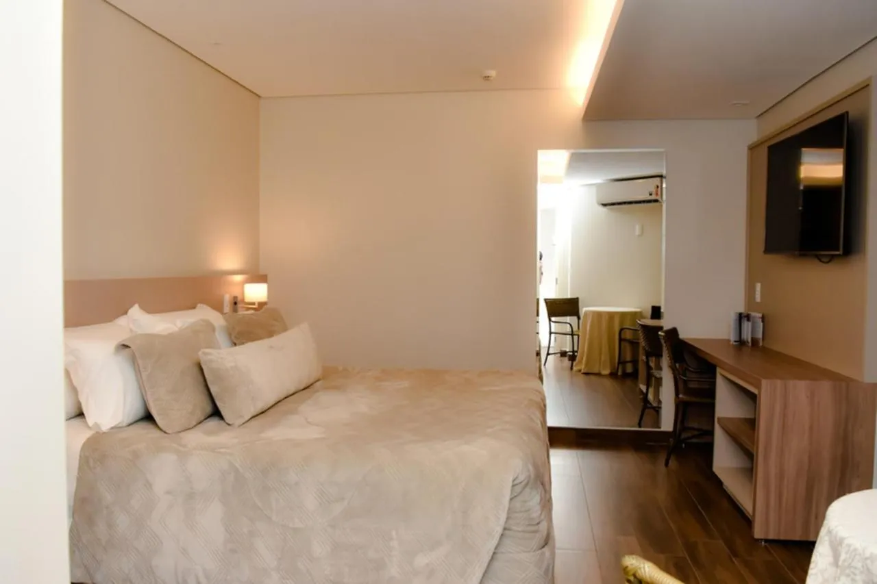 Bed in Hotel Nacional de Rio Preto - Distributed by Intercity