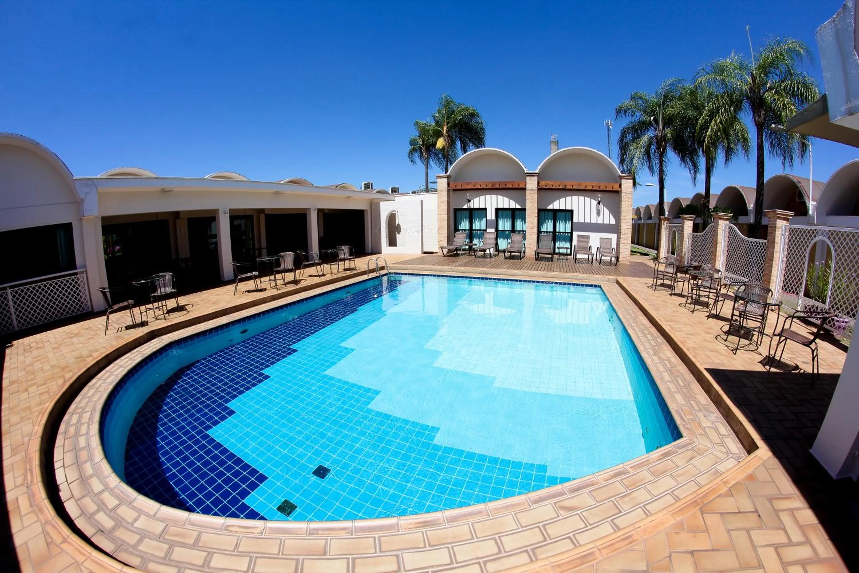 Swimming pool in ibis Styles Rio Preto Monte Libano