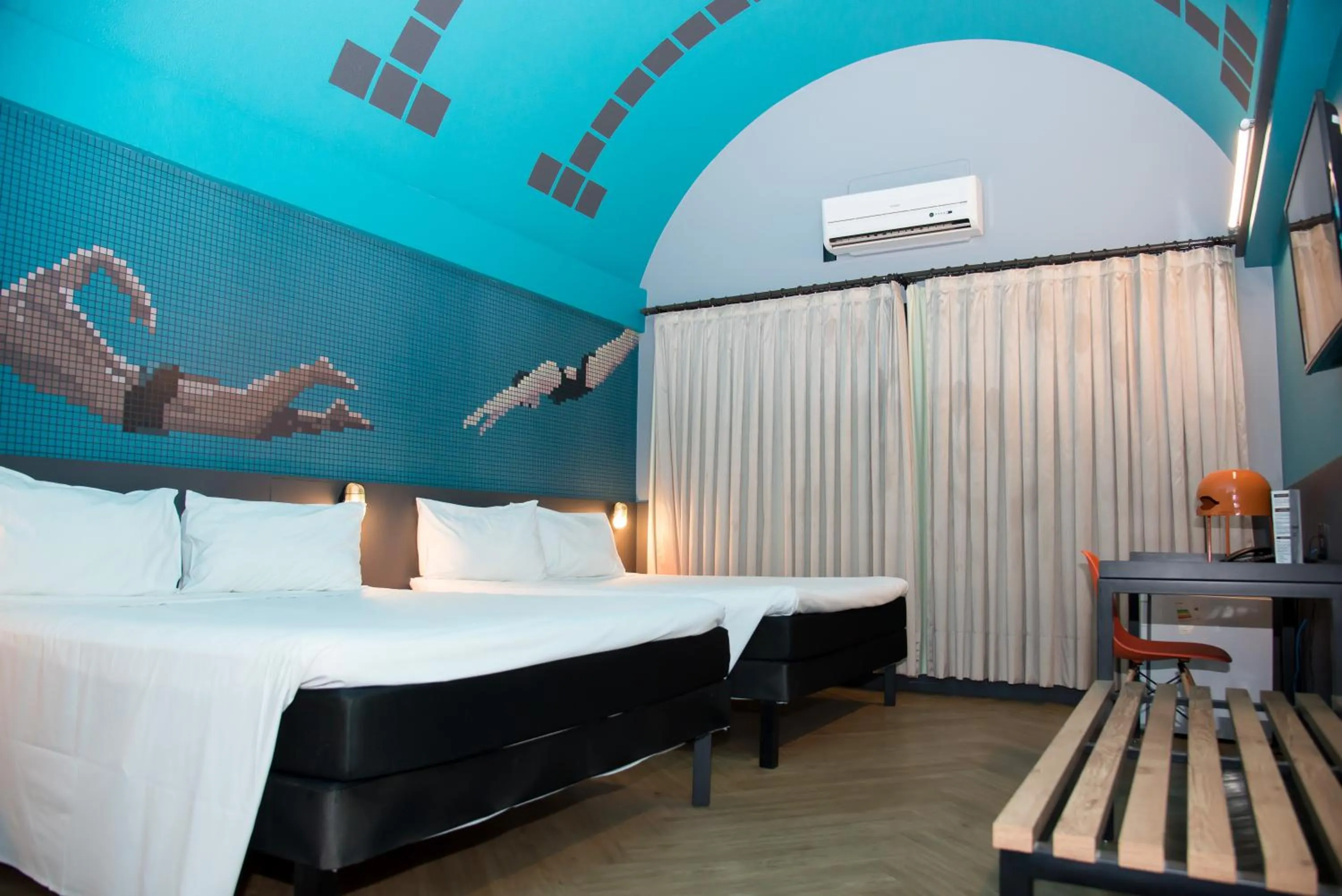 Photo of the whole room, Bed in ibis Styles Rio Preto Monte Libano