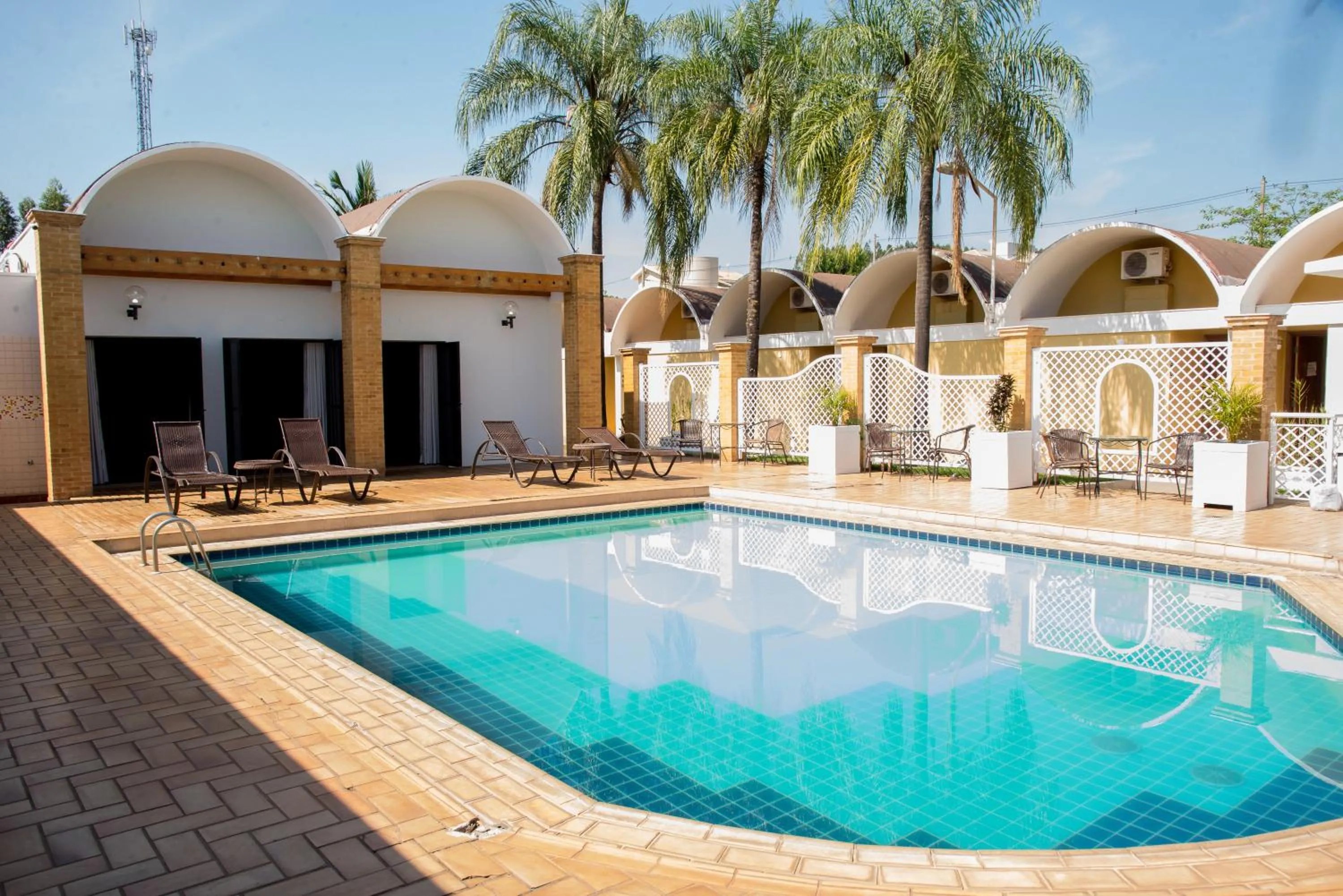 Swimming pool in ibis Styles Rio Preto Monte Libano