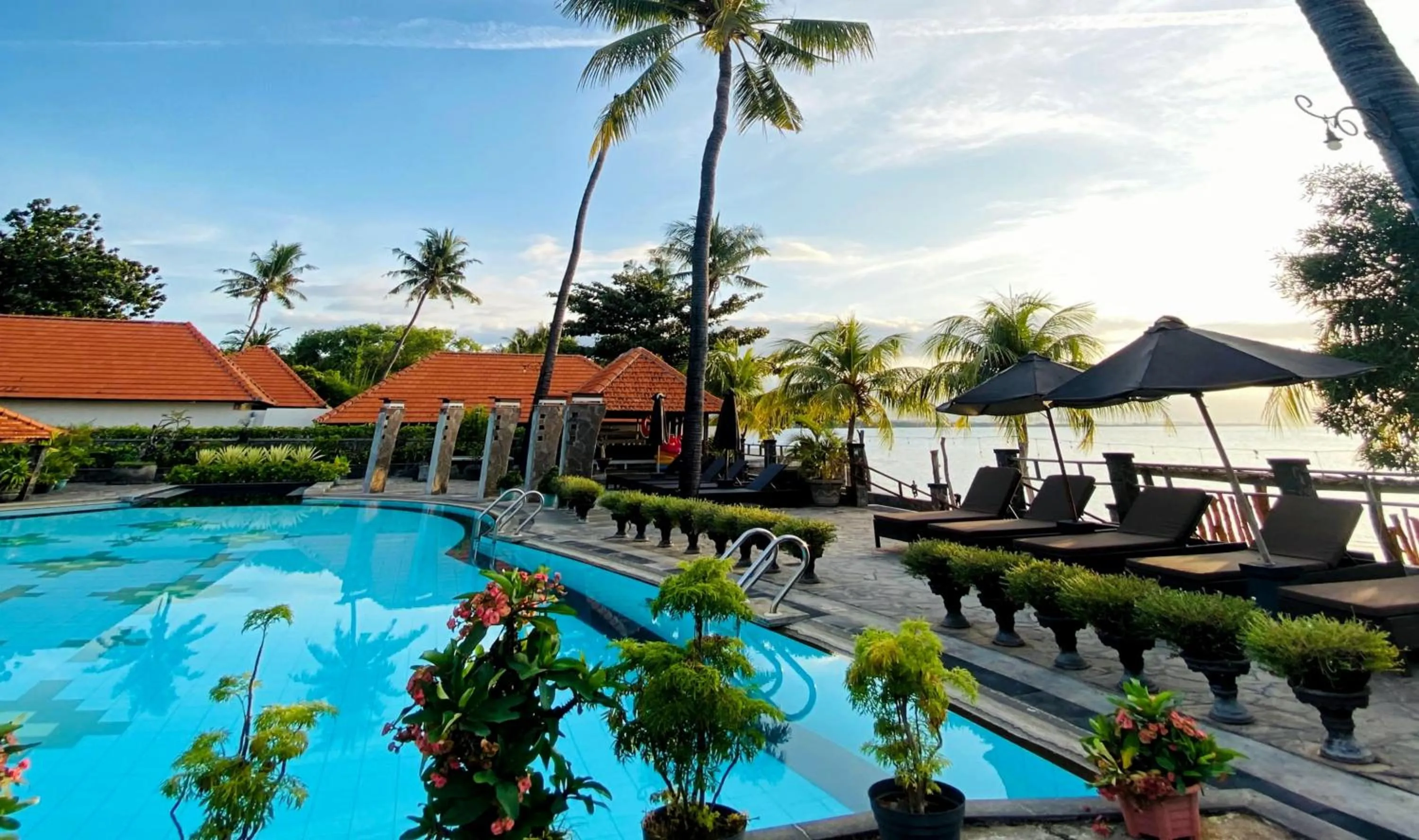 Swimming pool in Nugraha Lovina Seaview Resort & Spa