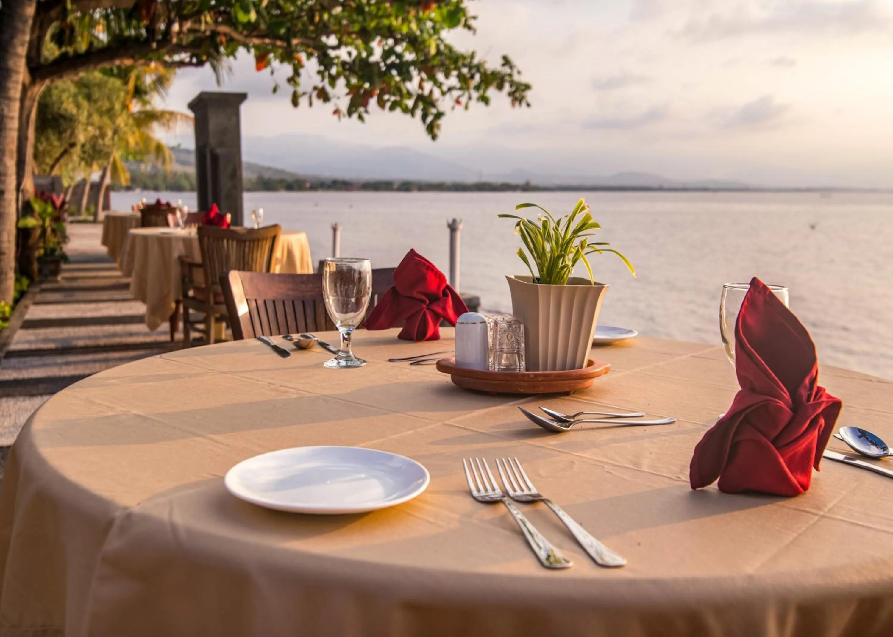 Restaurant/places to eat in Nugraha Lovina Seaview Resort & Spa