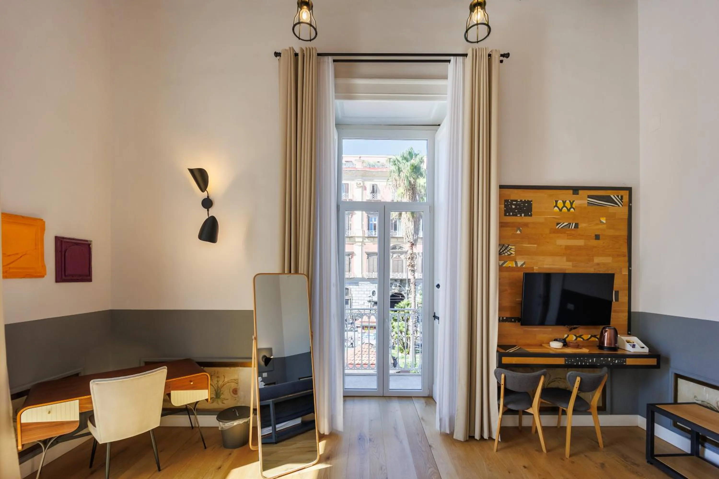 Balcony/Terrace in The Dante House by House In Naples