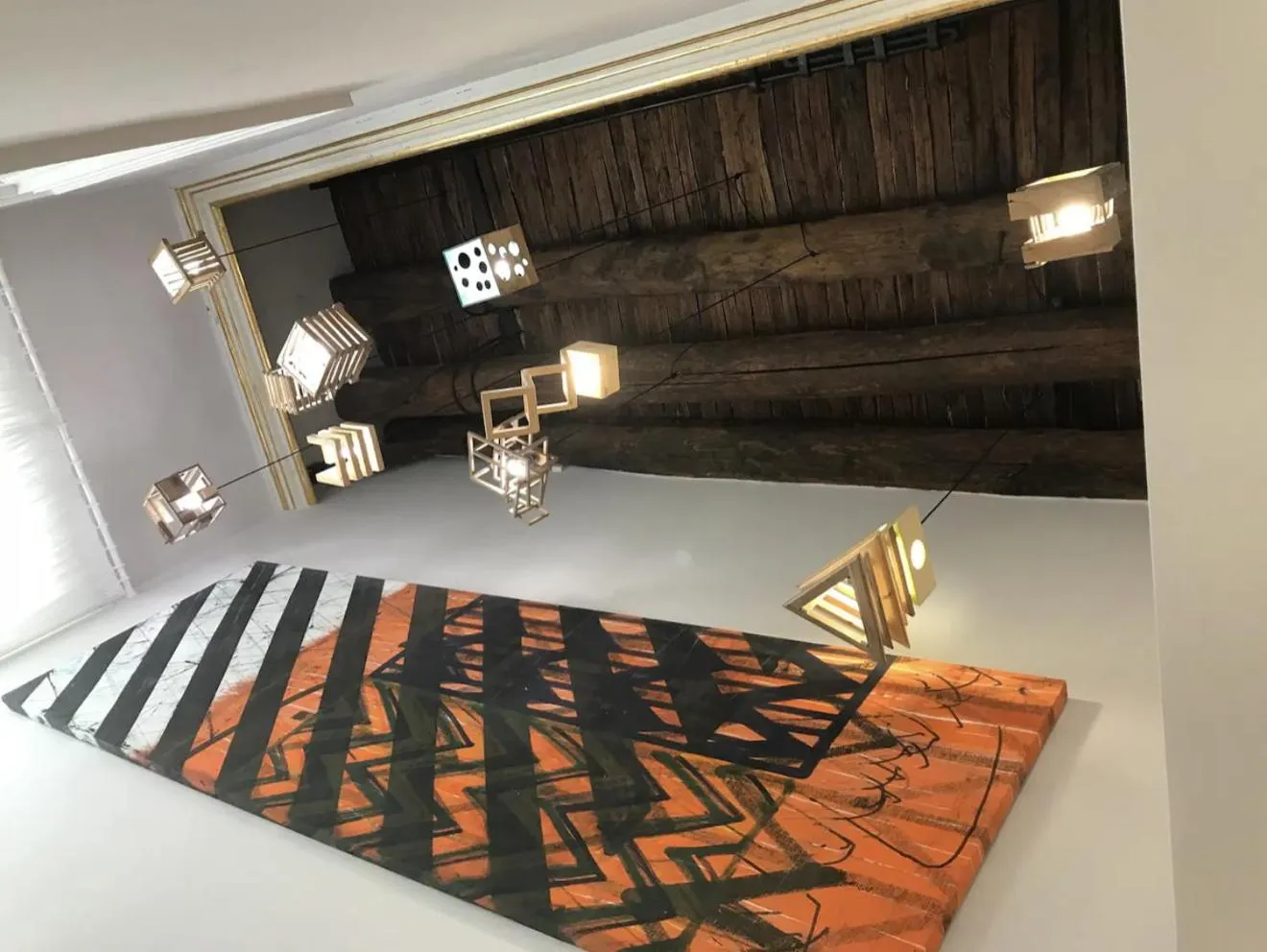 Seating area in The Dante House by House In Naples