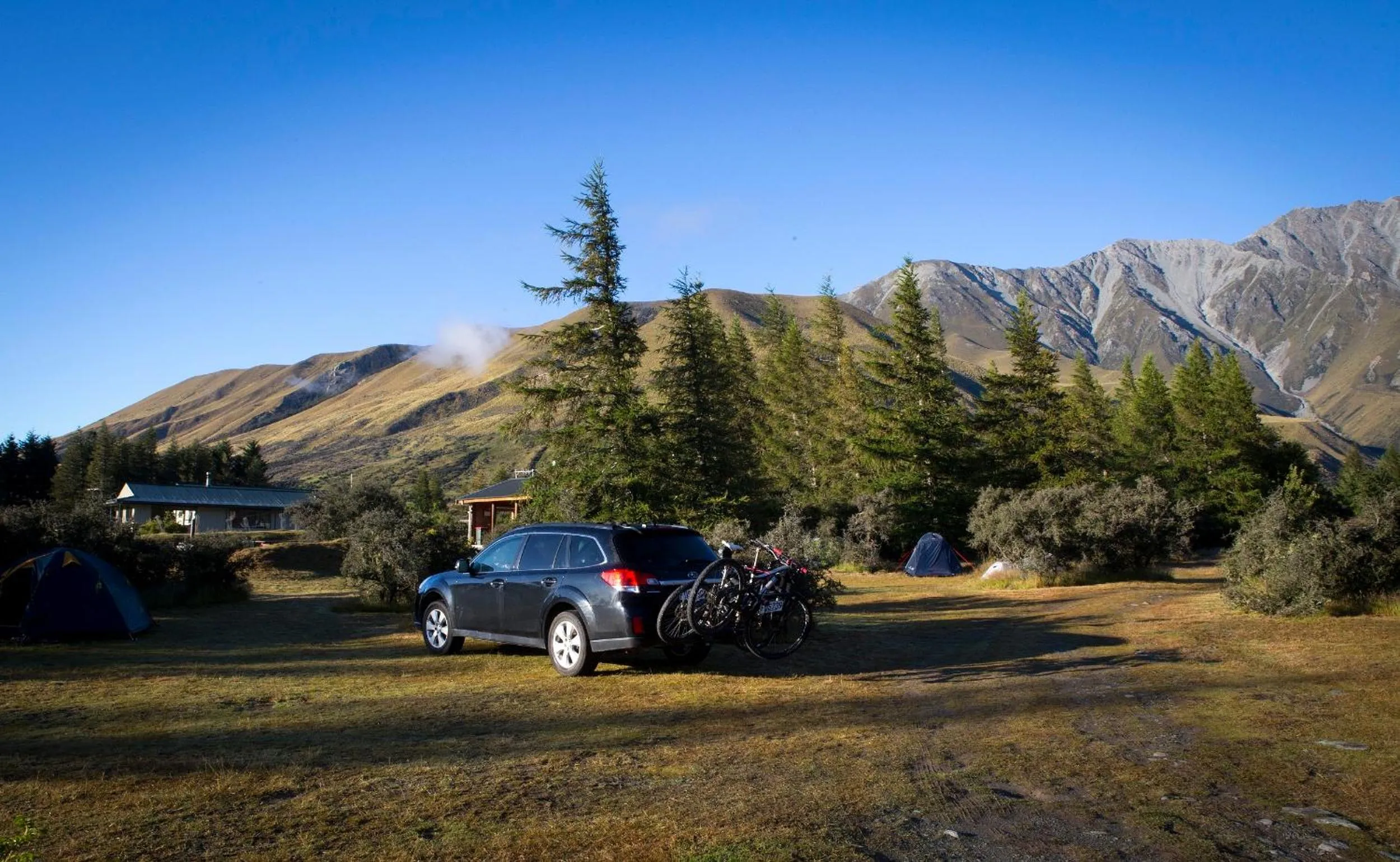 Mountain view in Glentanner Park Centre