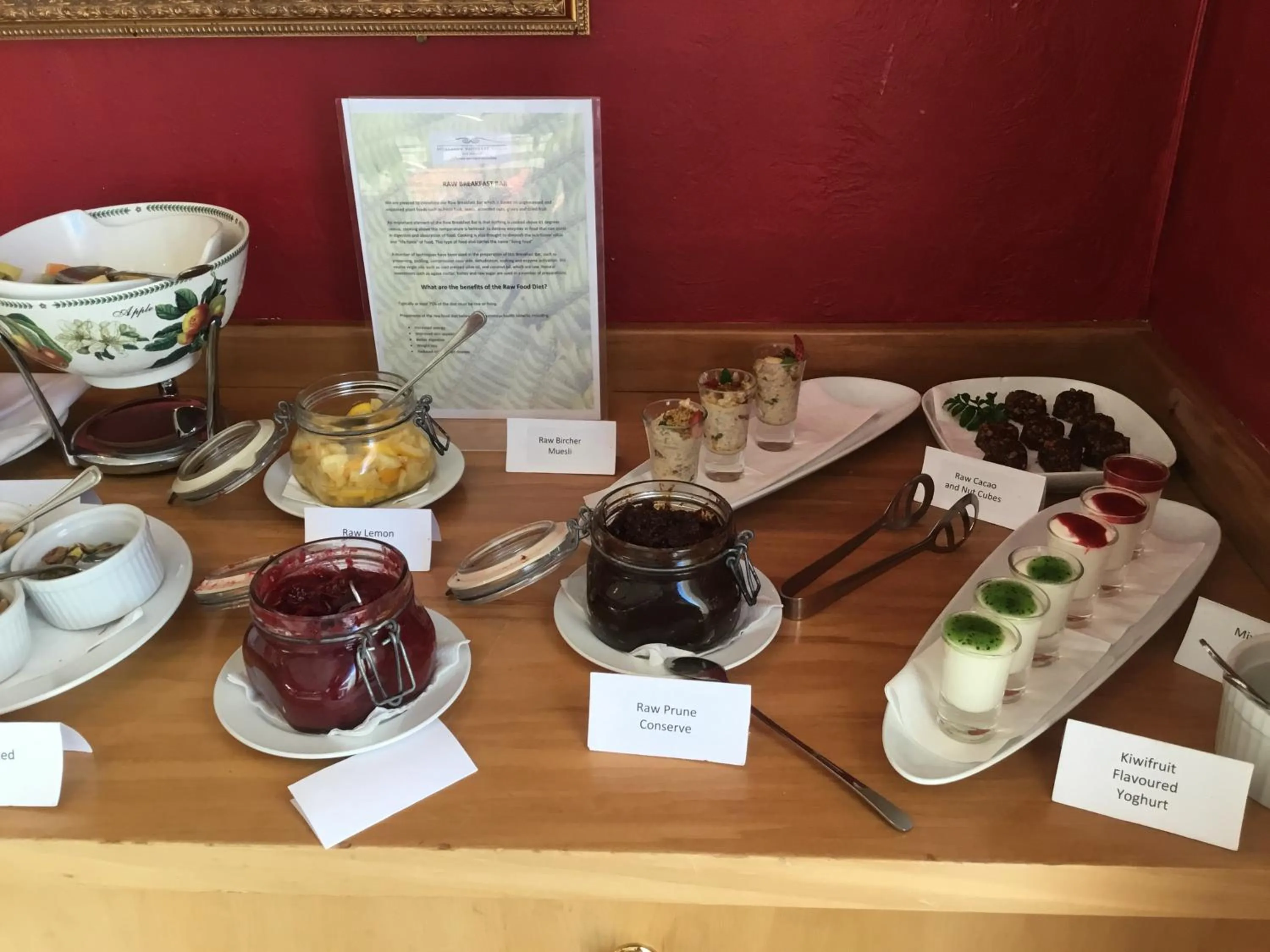 Breakfast in Waitakere Resort & Spa