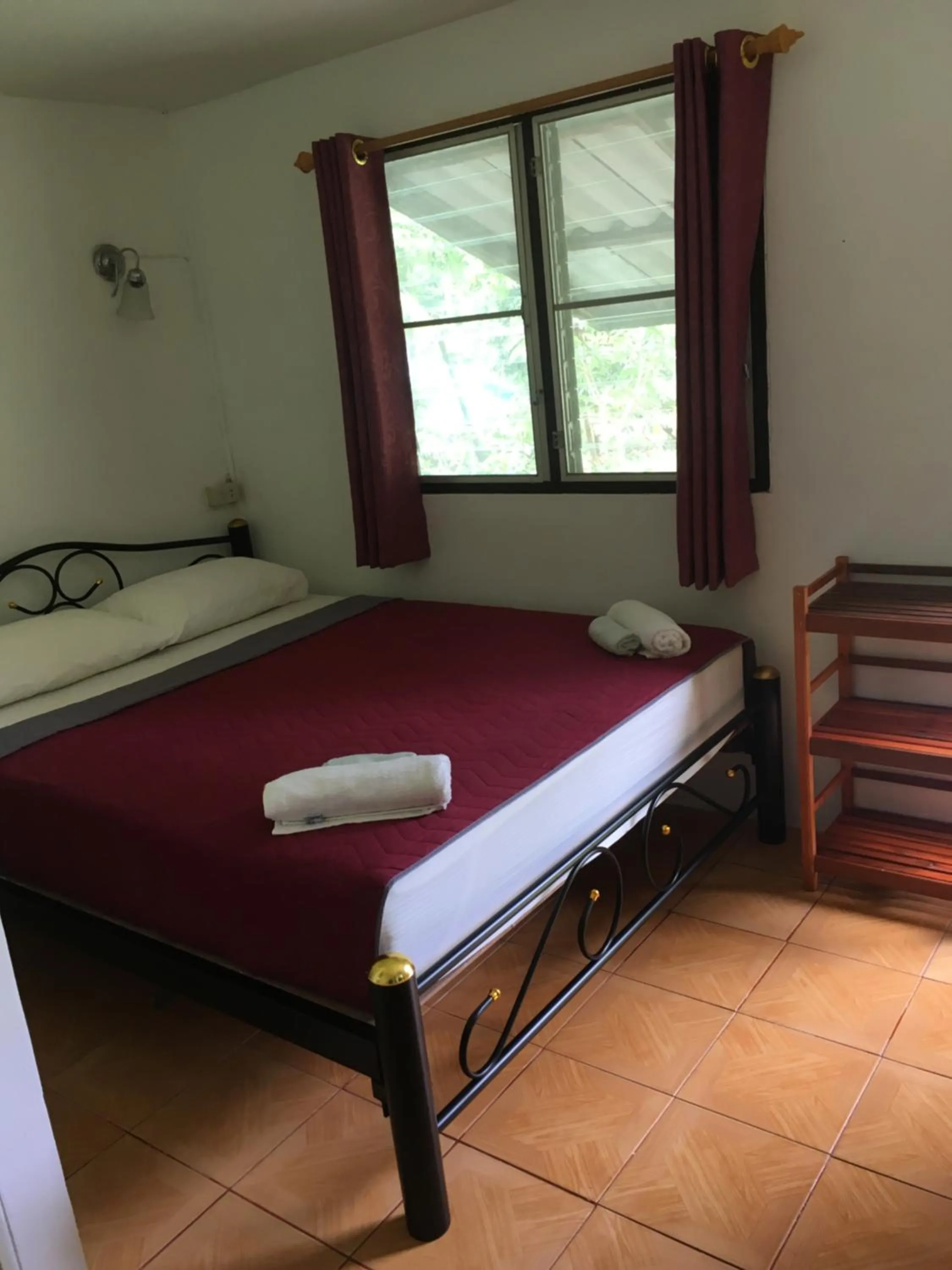 Bed in TP Hut Bungalows