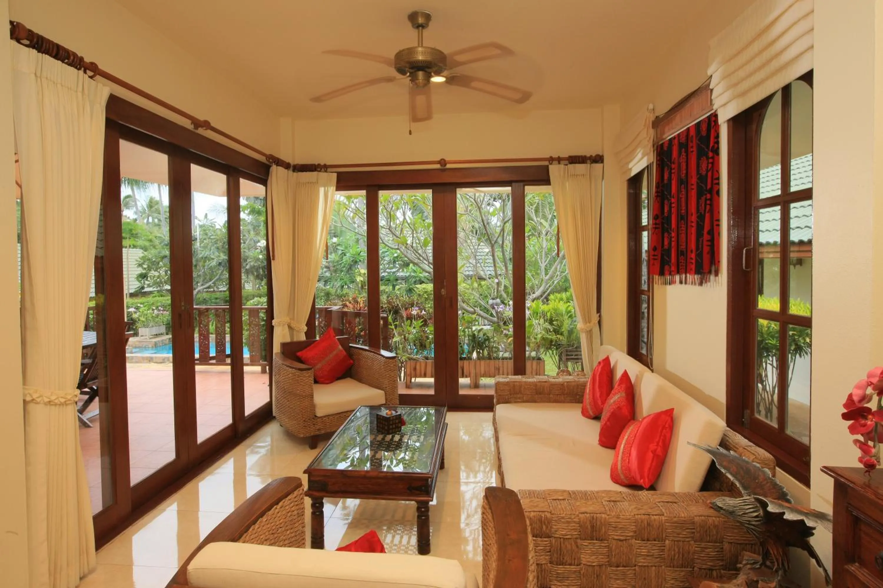 View (from property/room) in Idyllic Samui Beach Villa Resort