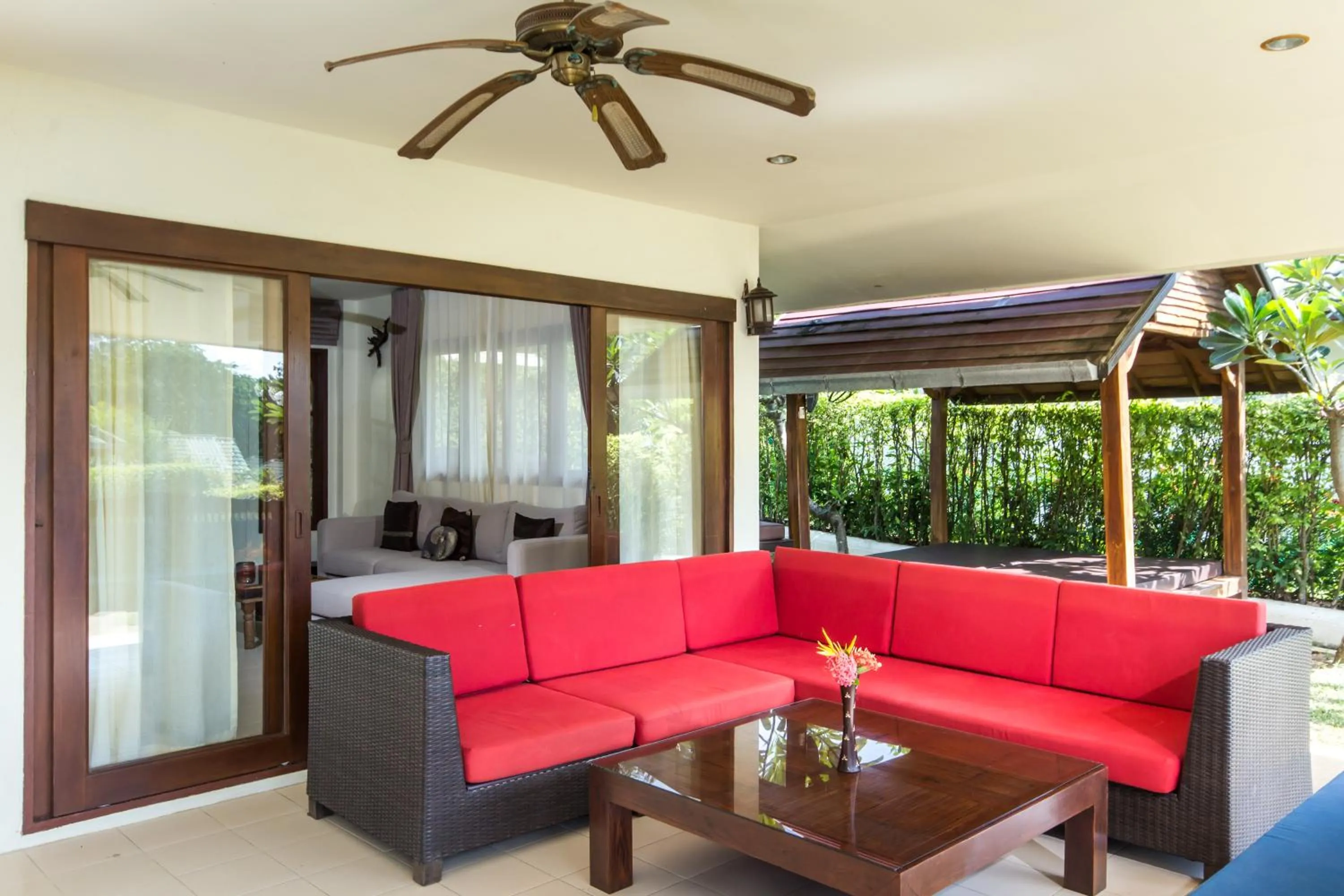 Photo of the whole room in Idyllic Samui Beach Villa Resort