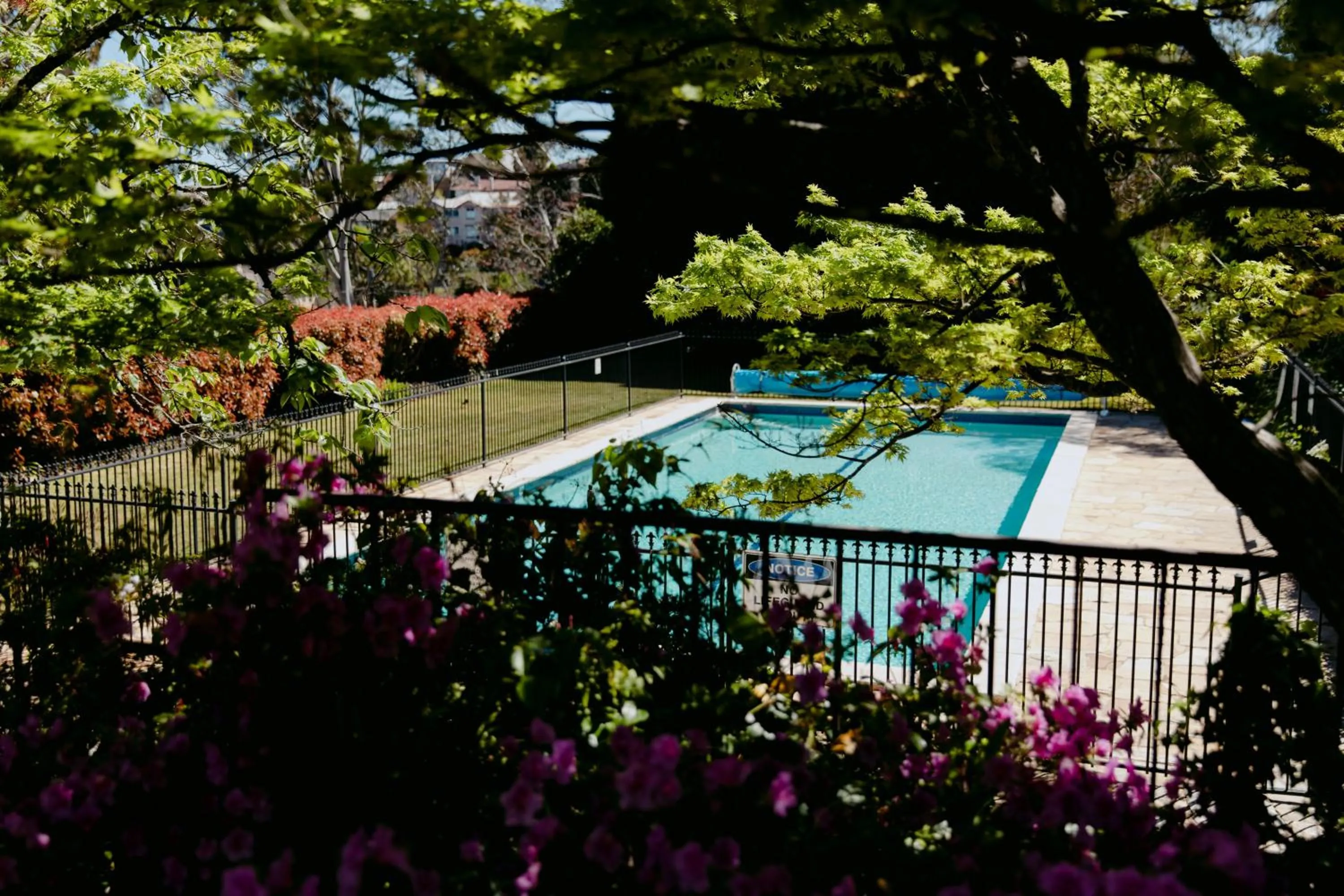 Garden view in Mountain Heritage Hotel