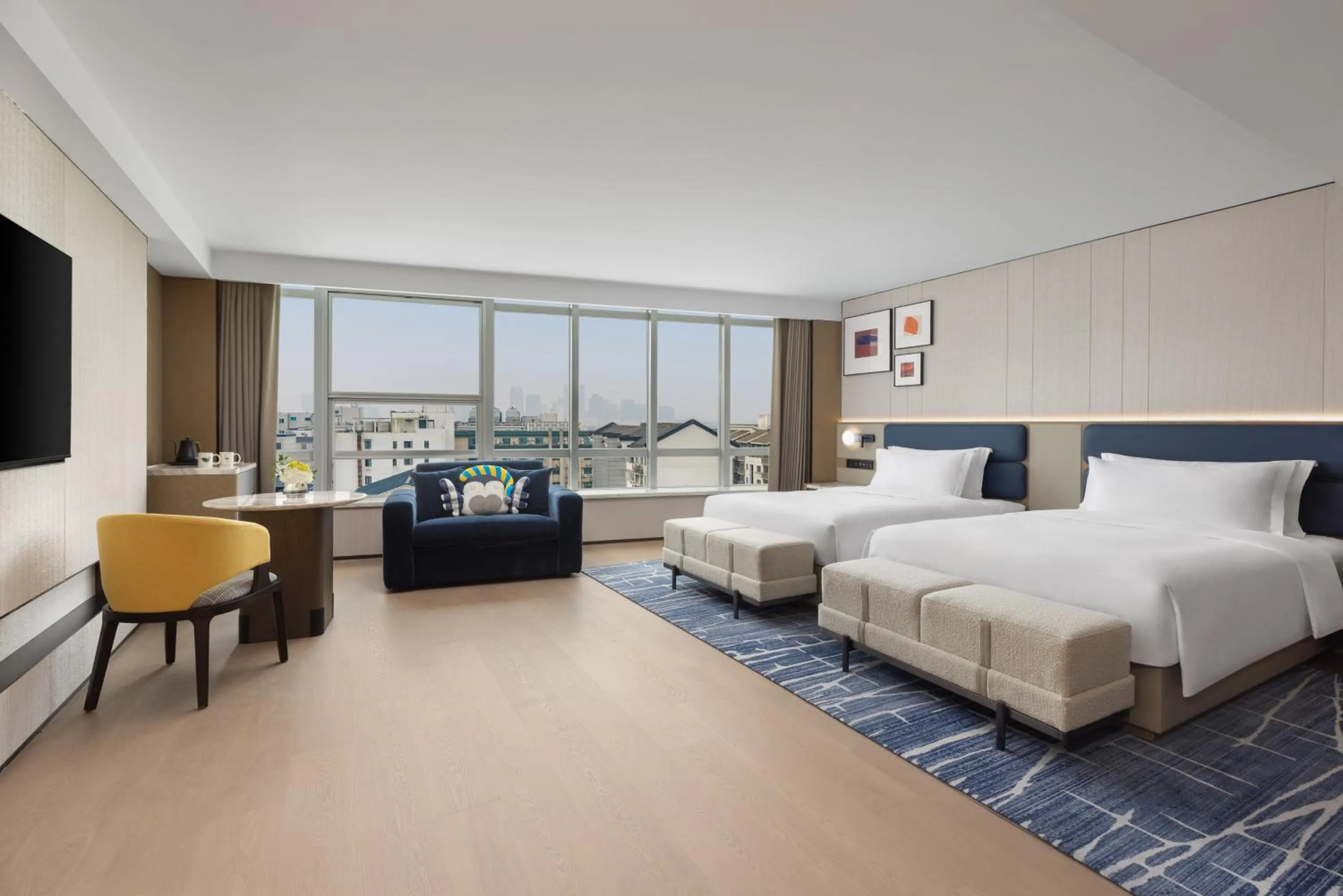 Bed in voco Suzhou Guanqian Street by IHG