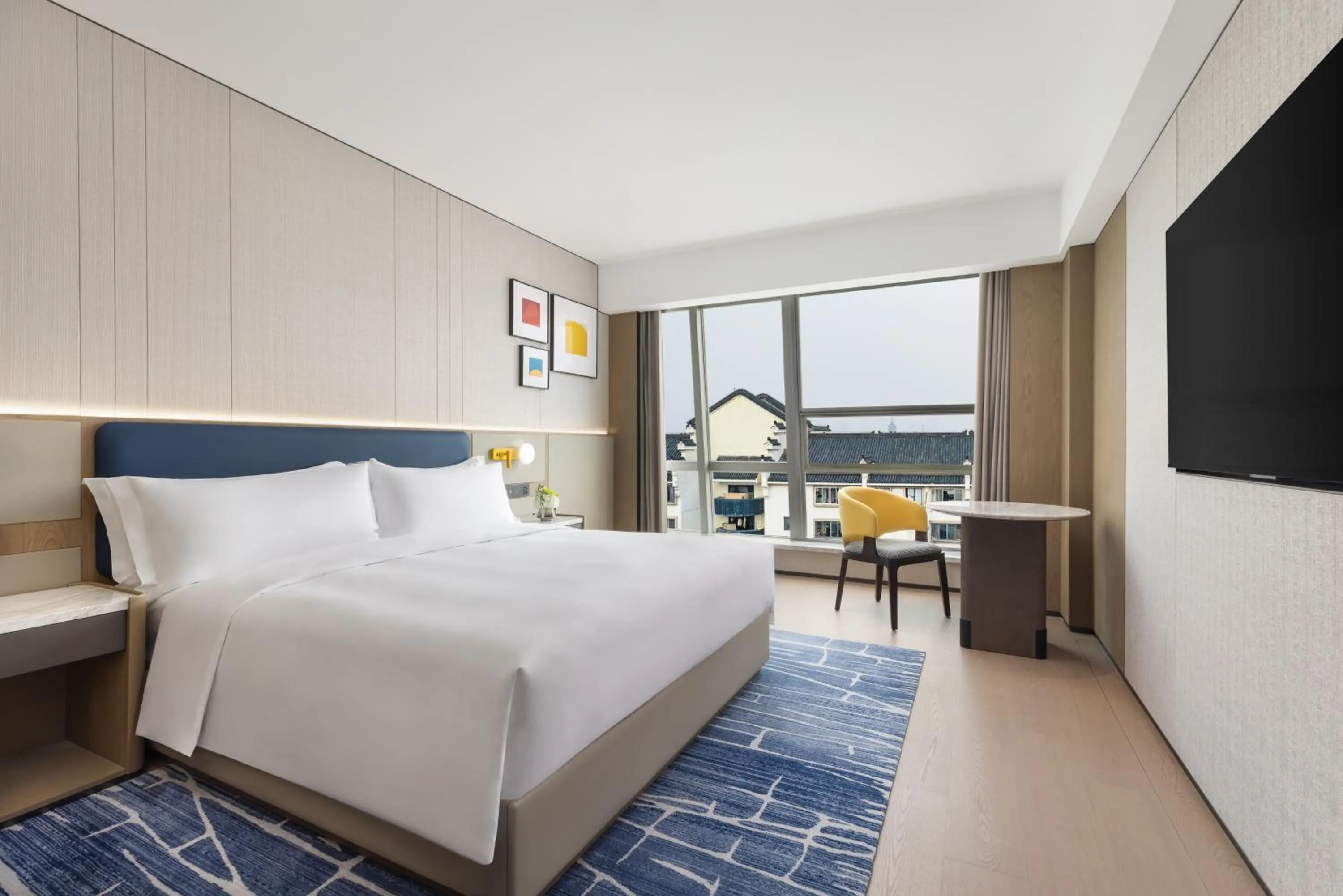 Bed in voco Suzhou Guanqian Street by IHG