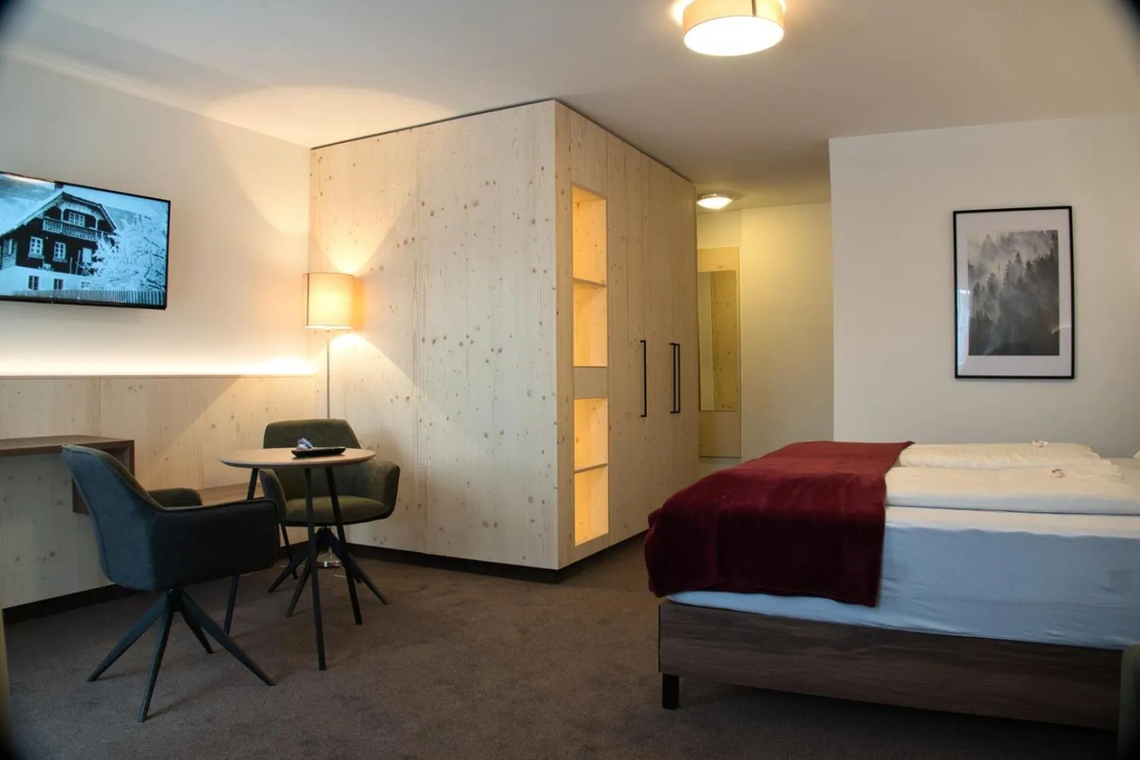 Photo of the whole room, Bed in Hotel Malteinerhof