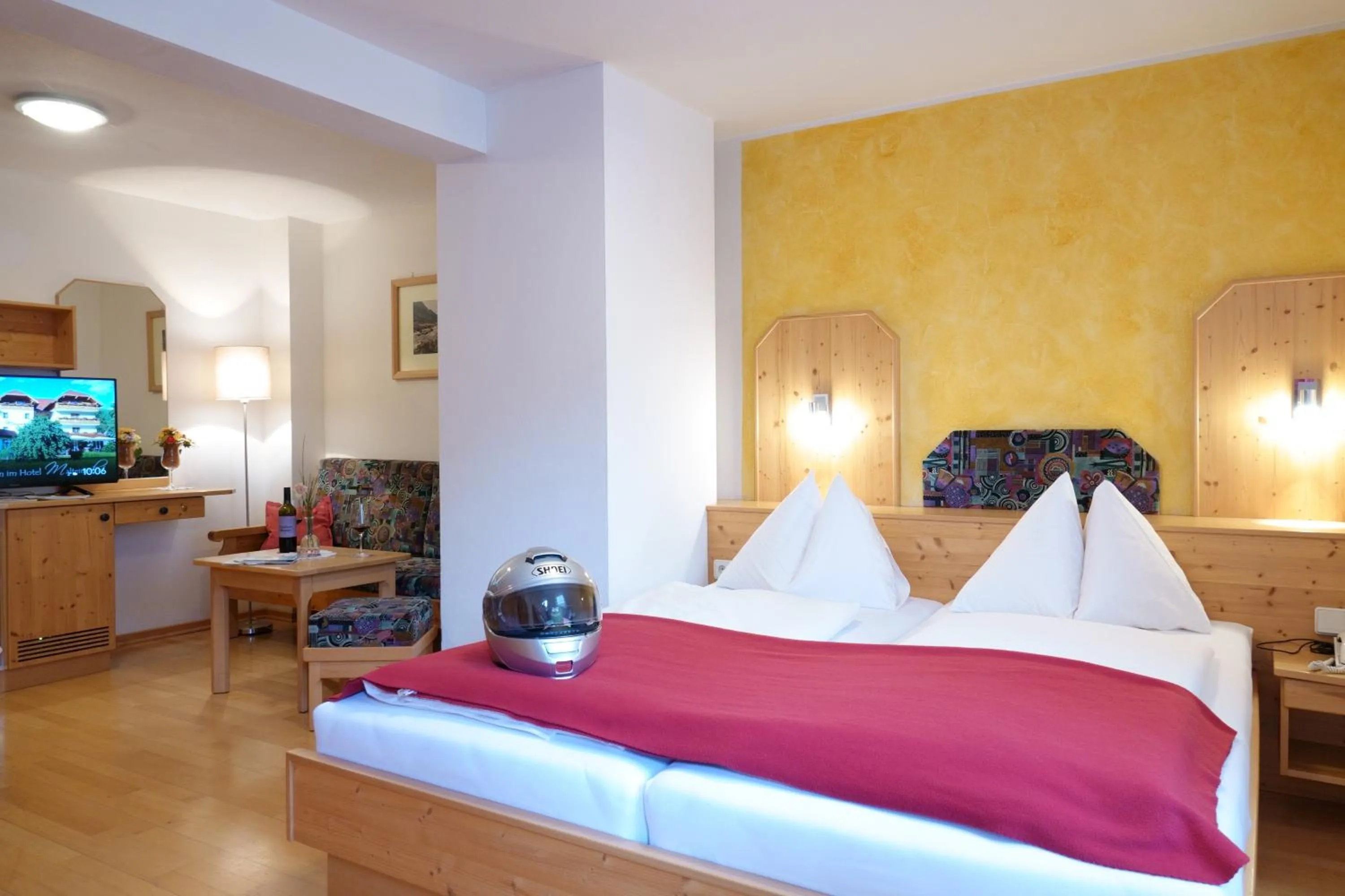 Bed in Hotel Malteinerhof