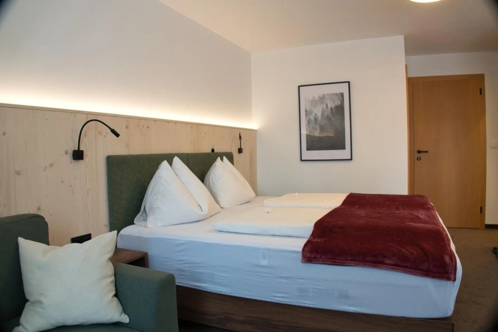 Bed in Hotel Malteinerhof