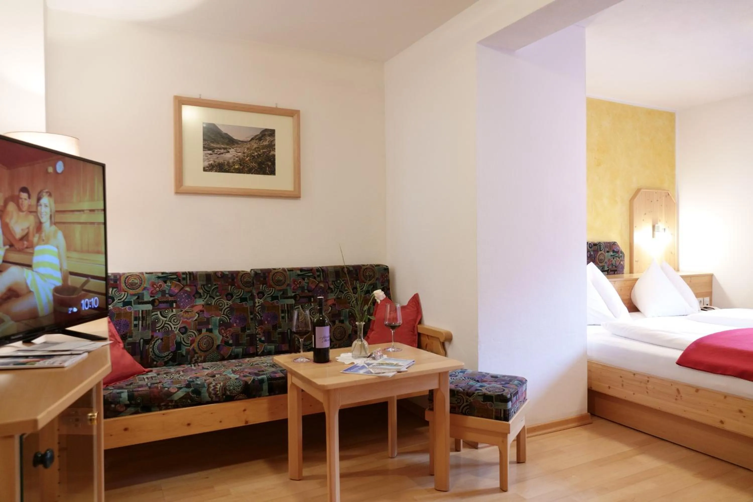 Bed in Hotel Malteinerhof