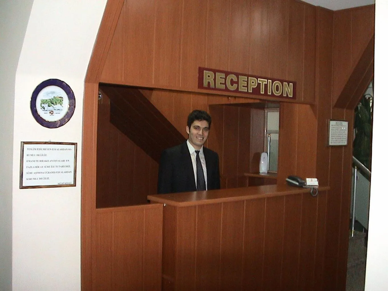 Lobby or reception in Cagri Hotel