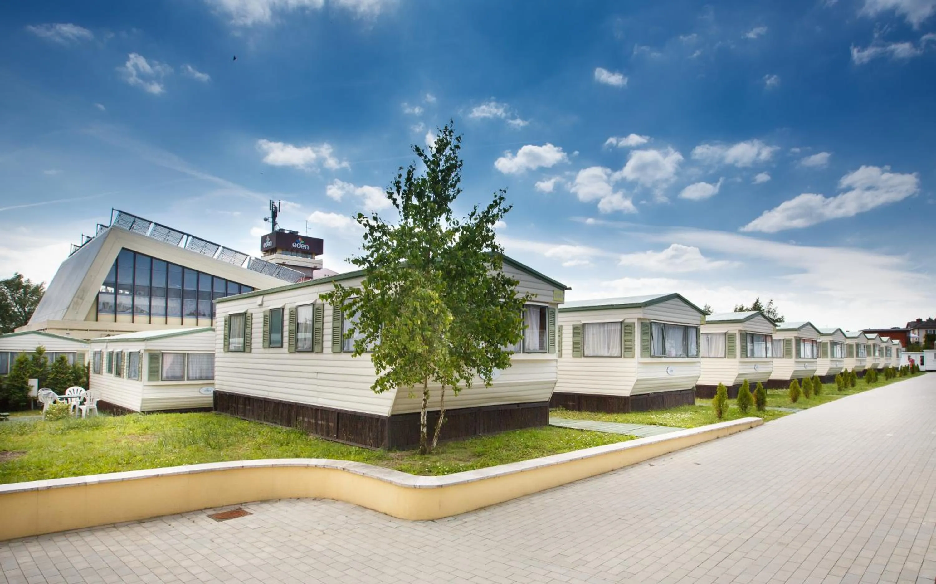 Property building in Domki Holenderskie Eden Resort & Spa