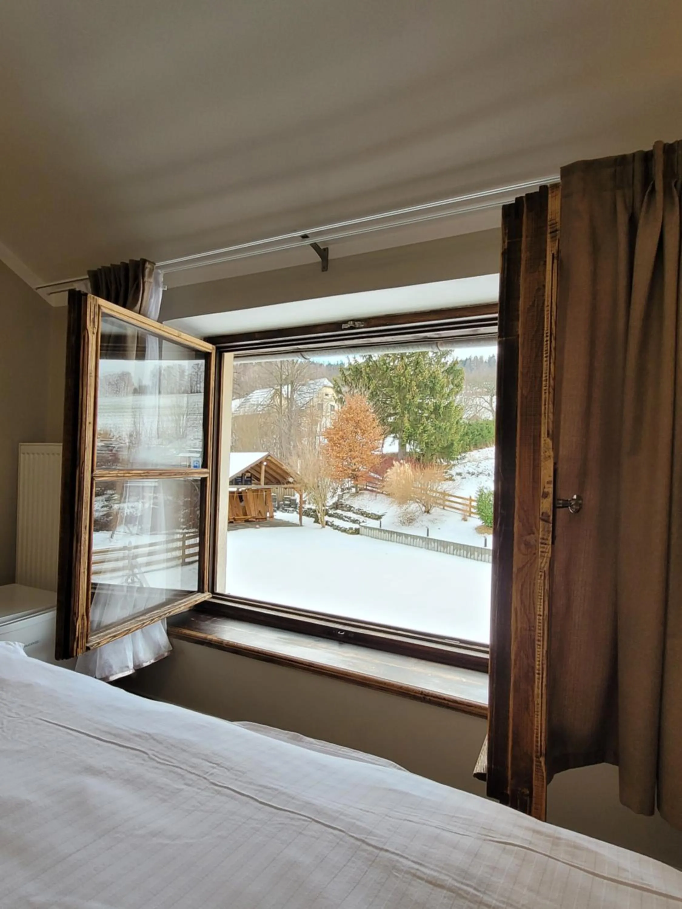 Garden view, Bed in Hotel STARÝ MLÝN