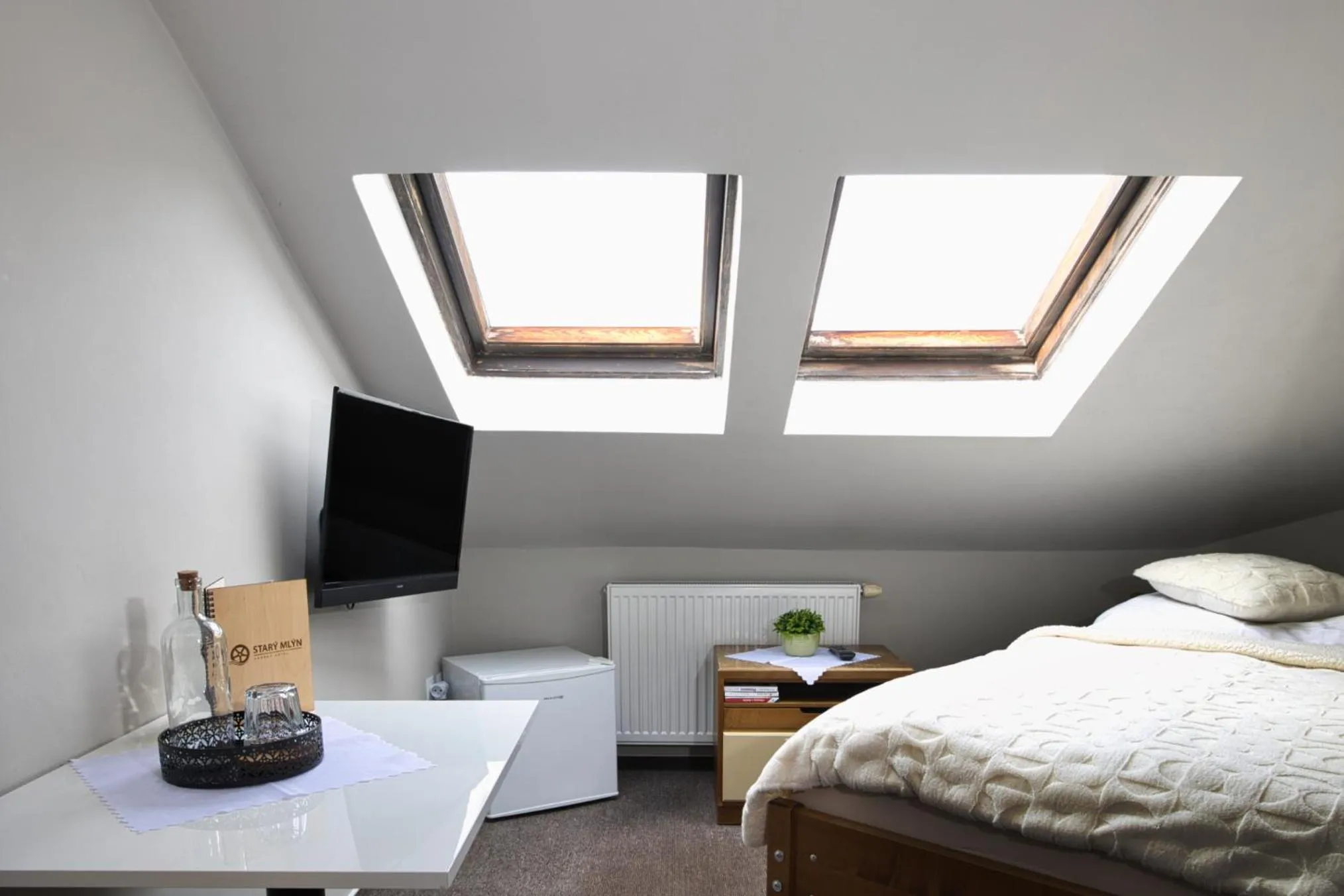 Bed in Hotel STARÝ MLÝN