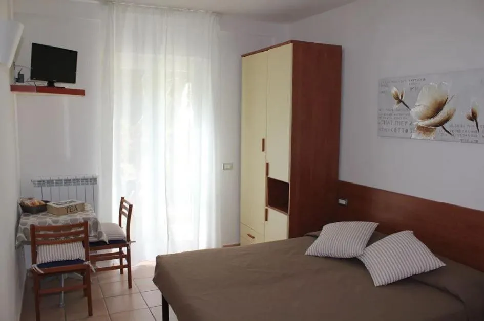 Bed in Hotel Villa Argentina