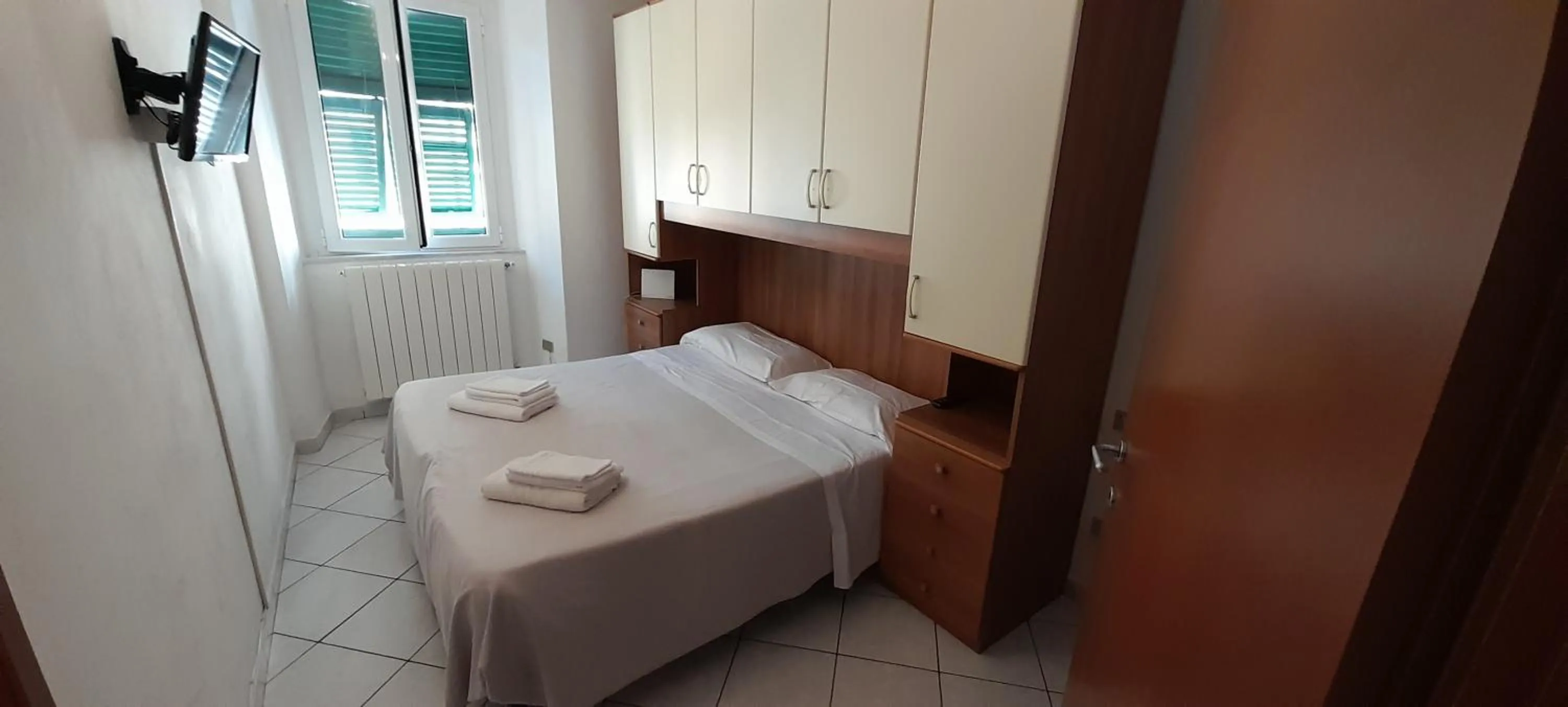 Bed in Hotel Villa Argentina