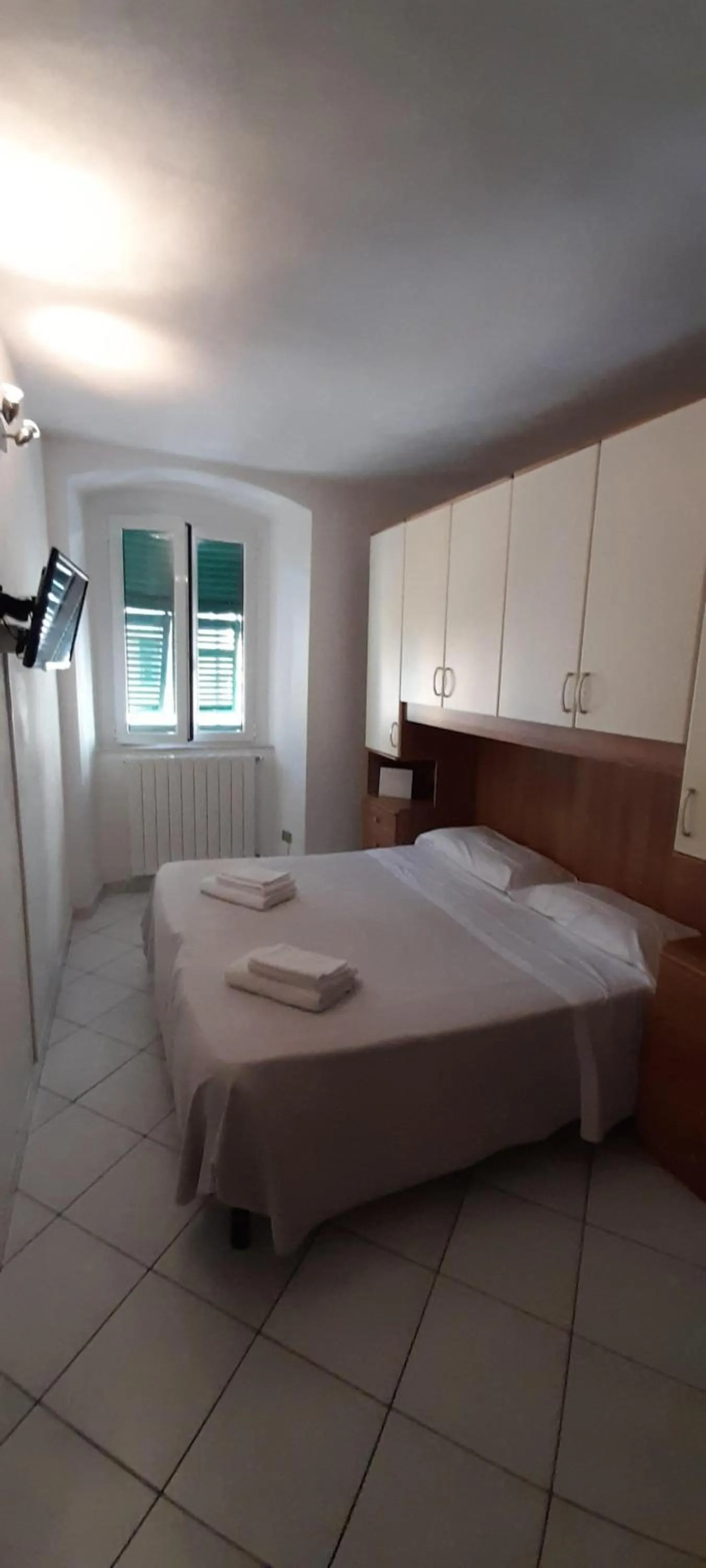 Bed in Hotel Villa Argentina