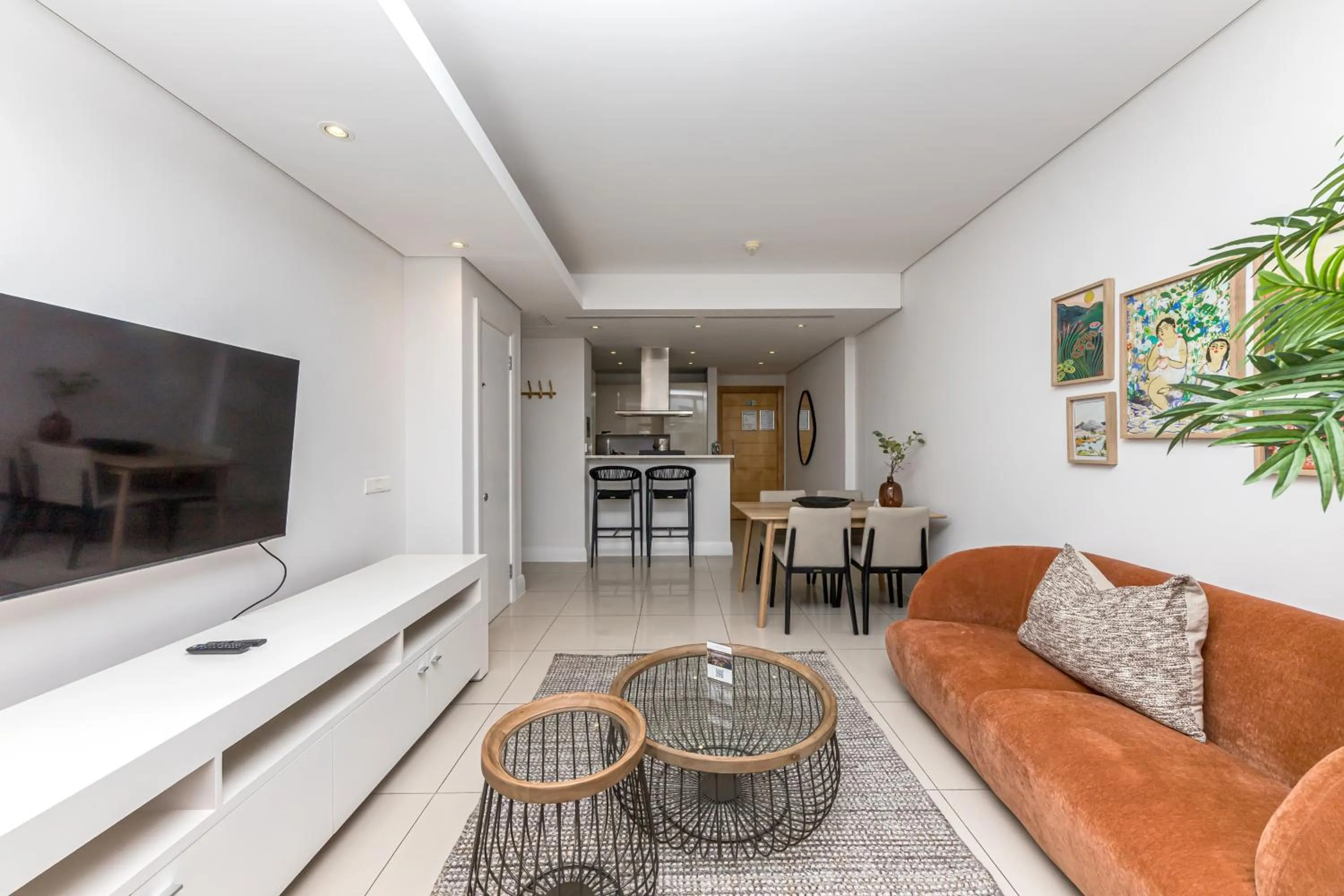 Seating area in Lawhill Luxury Apartments - V & A Waterfront