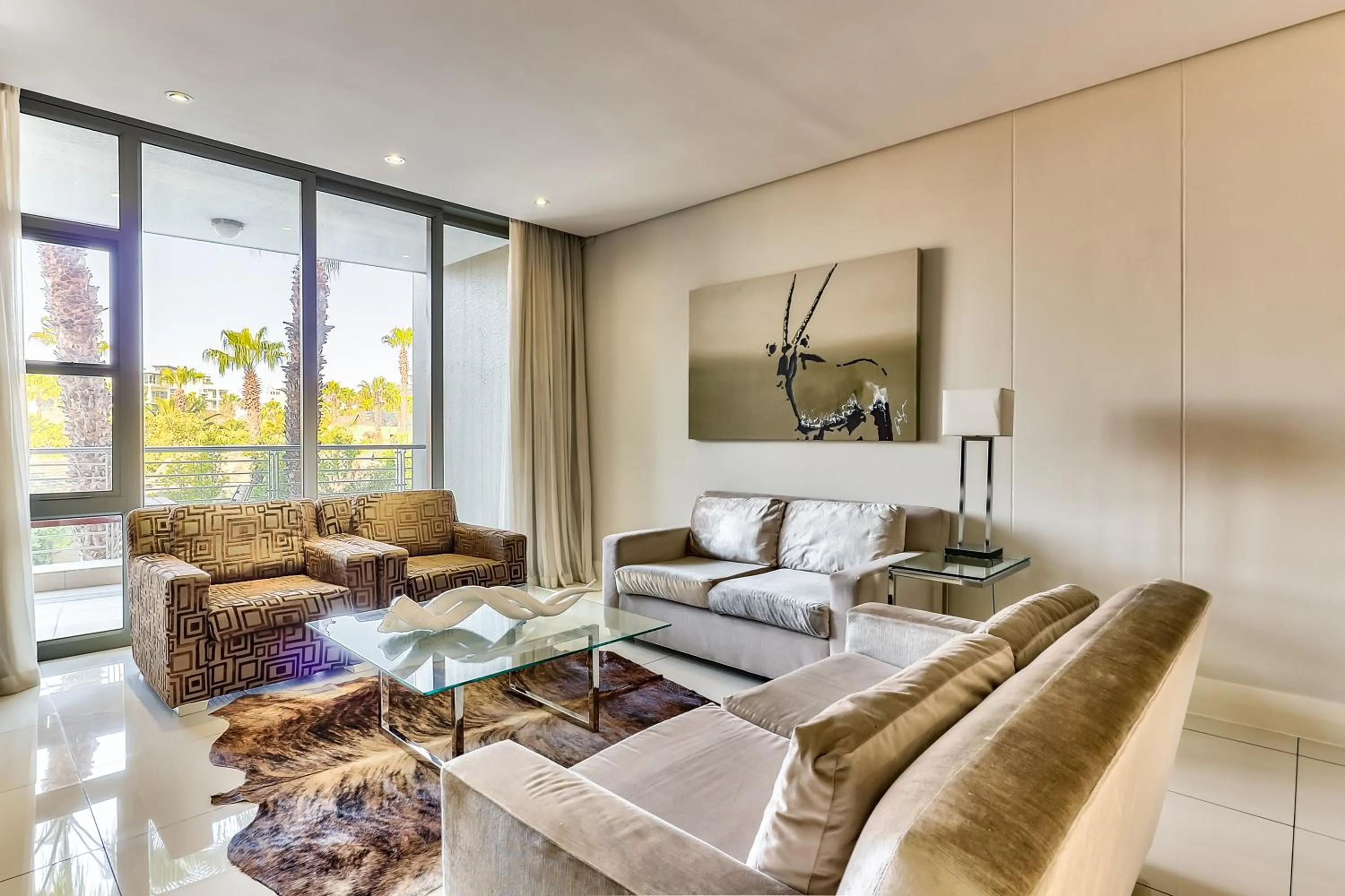 Living room in Lawhill Luxury Apartments - V & A Waterfront