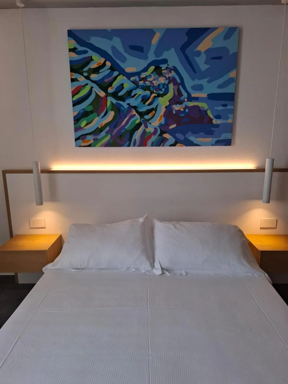 Bed in Hotel Due Gemelli