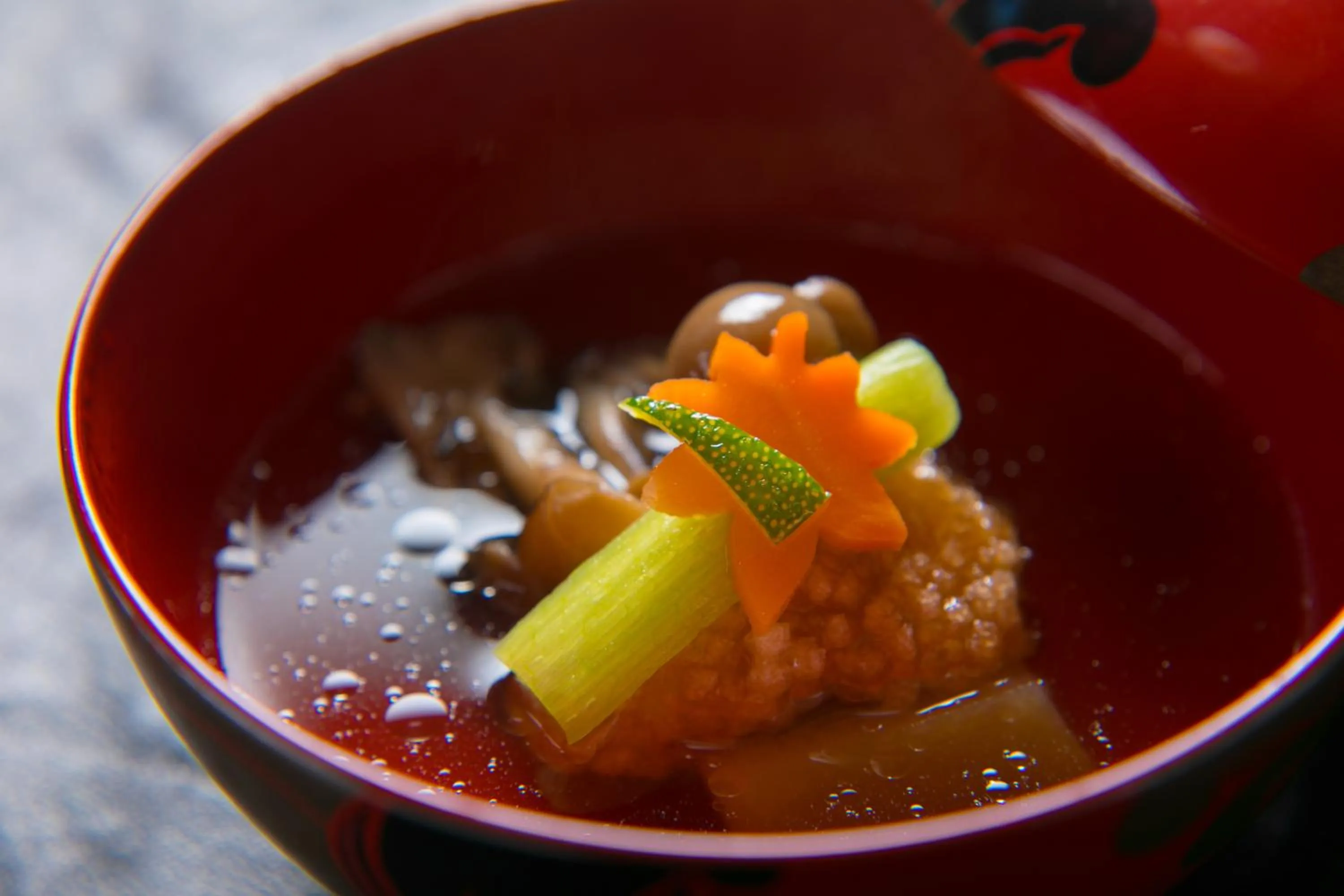 Food close-up in Ikkoten