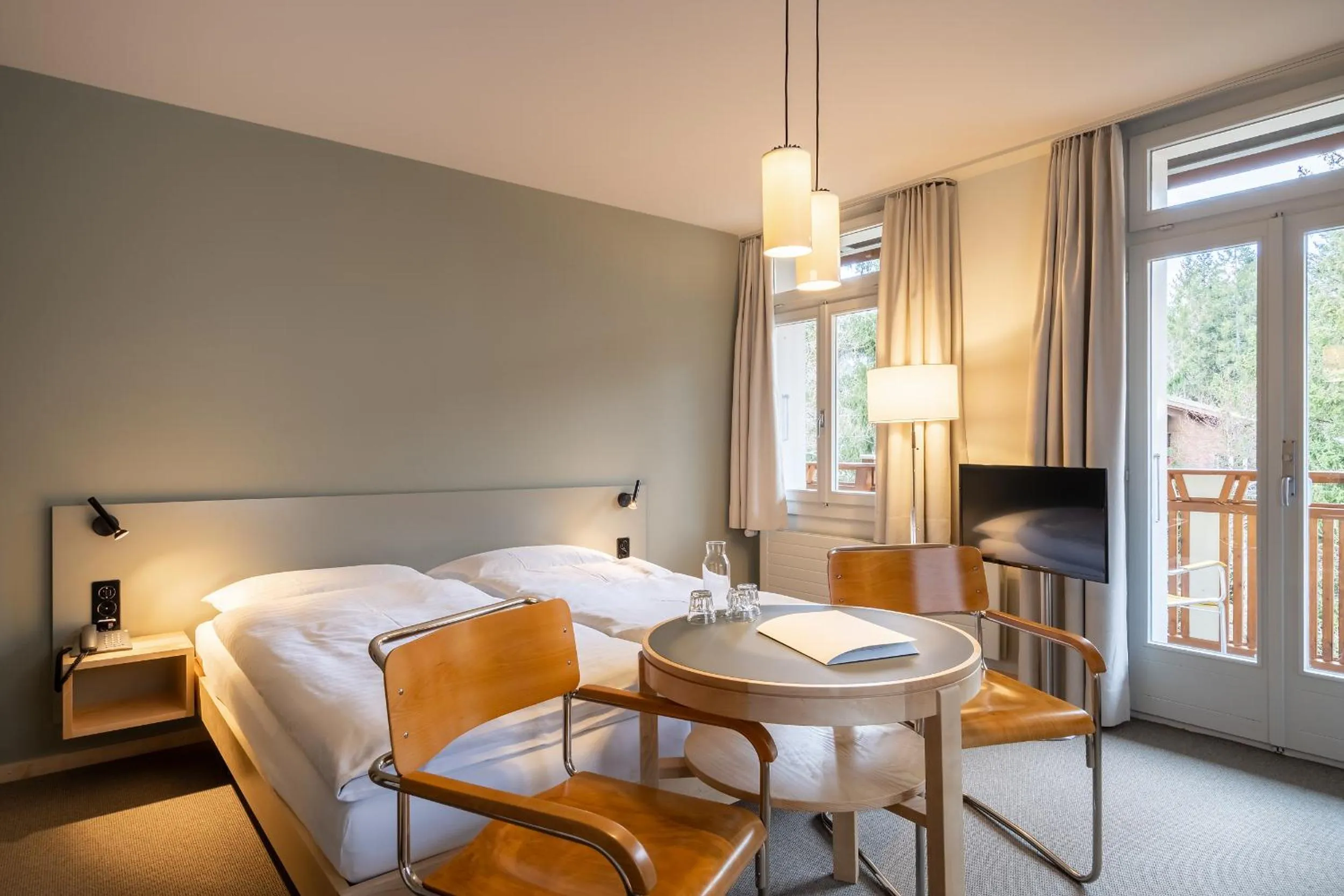 Bed in Hotel Alpenruhe - Vintage Design Hotel