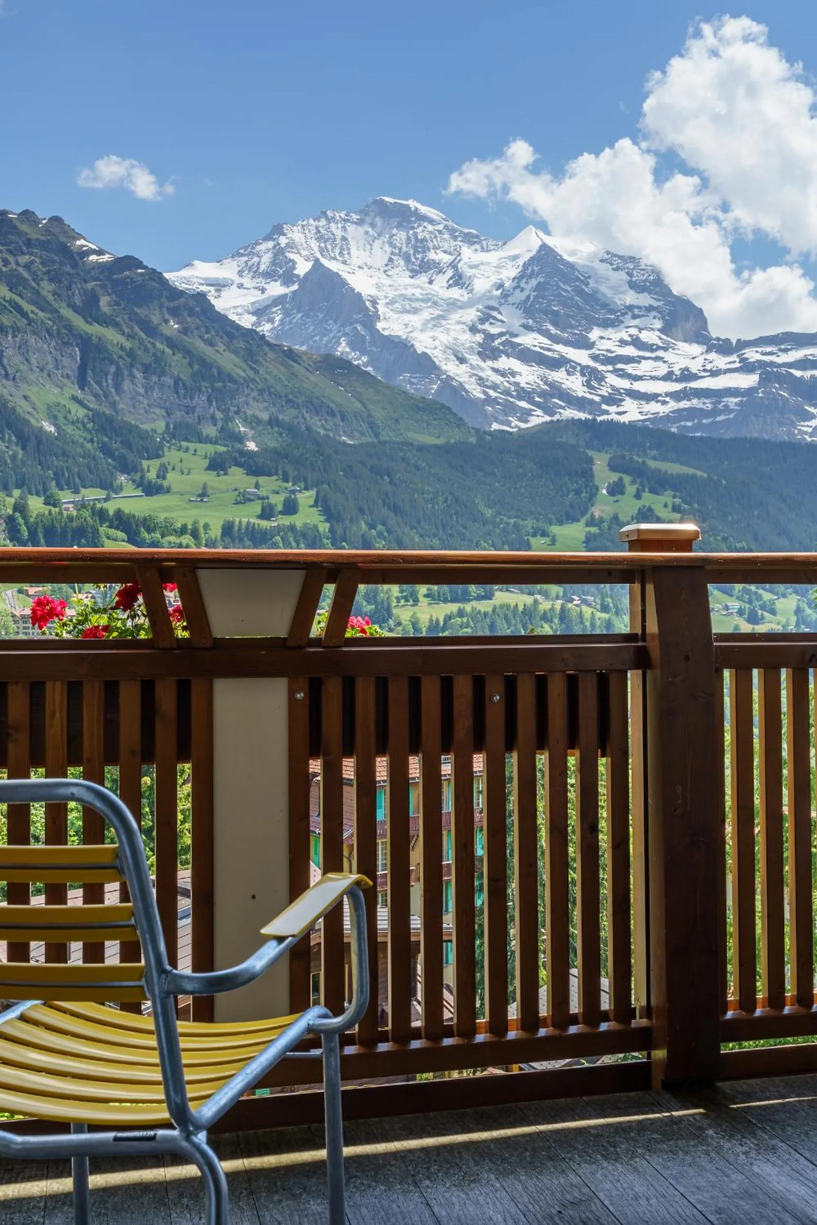 Balcony/Terrace in Hotel Alpenruhe - Vintage Design Hotel