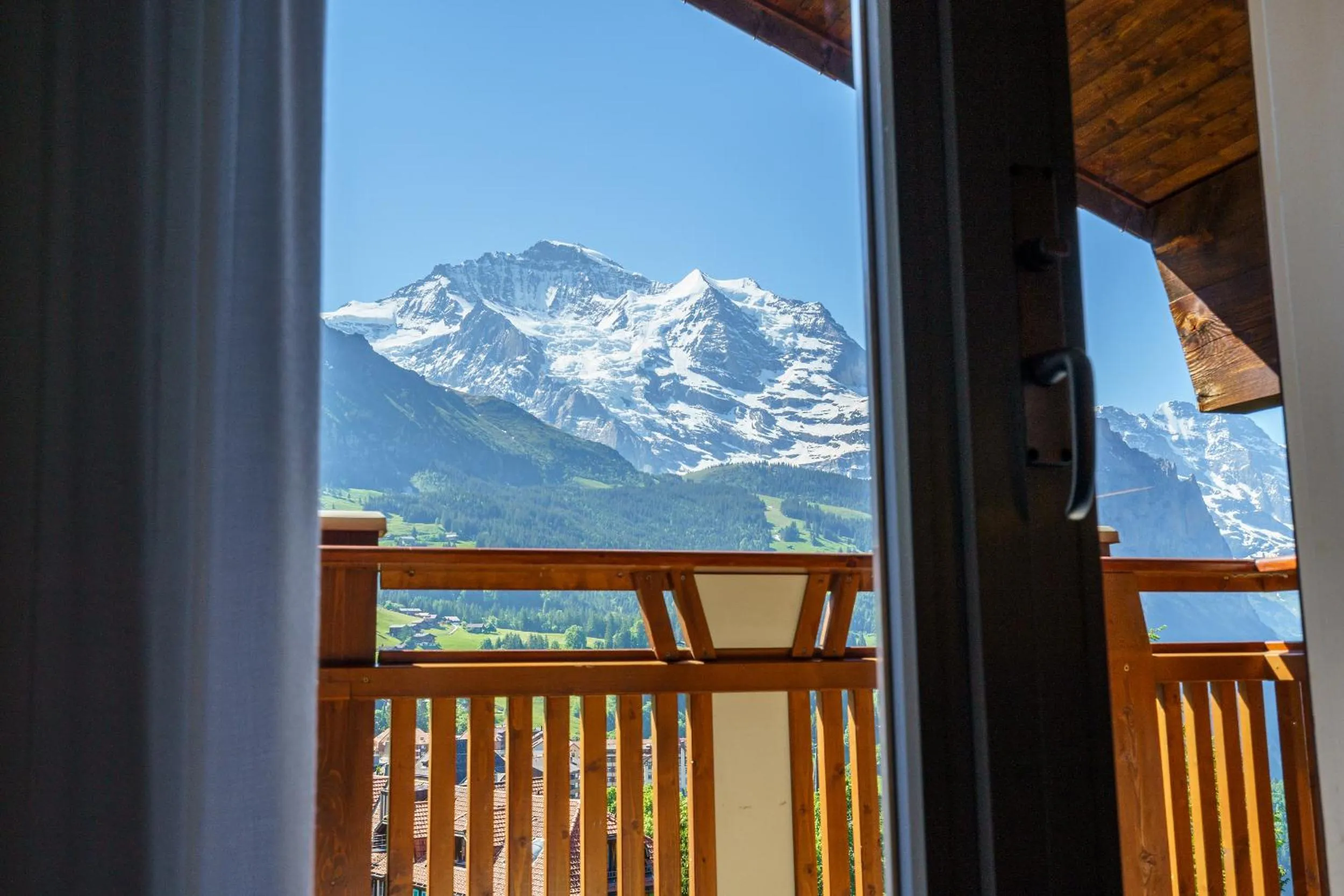 Mountain view in Hotel Alpenruhe - Vintage Design Hotel