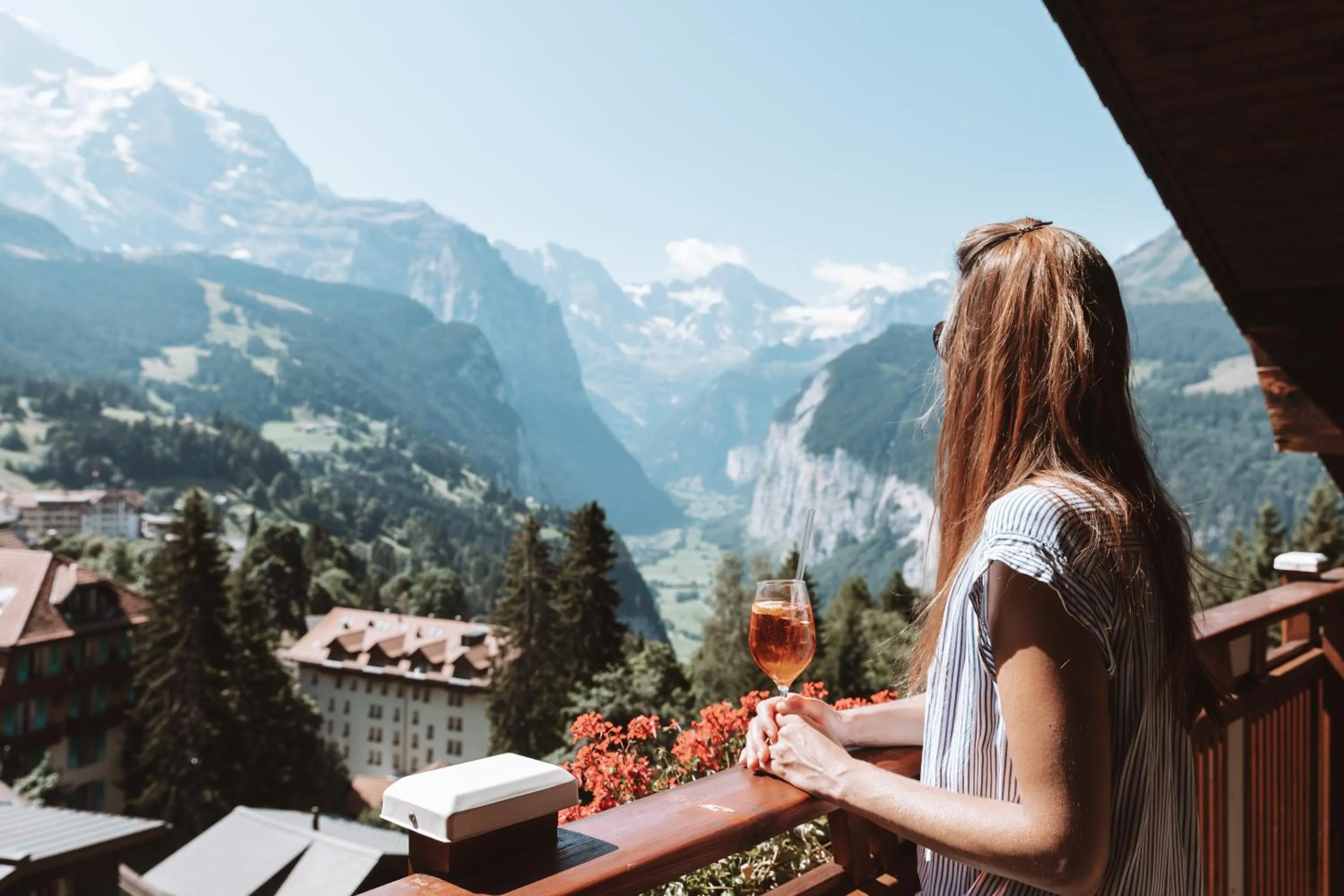 View (from property/room) in Hotel Alpenruhe - Vintage Design Hotel