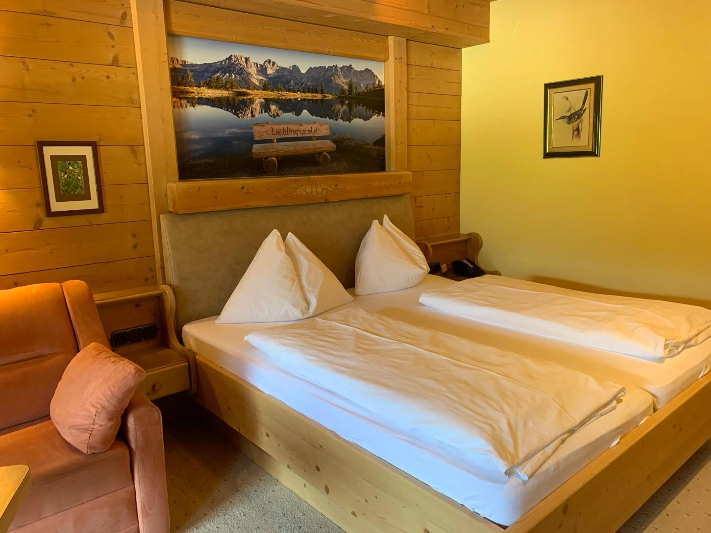 Photo of the whole room, Bed in Landhotel Strasserwirt