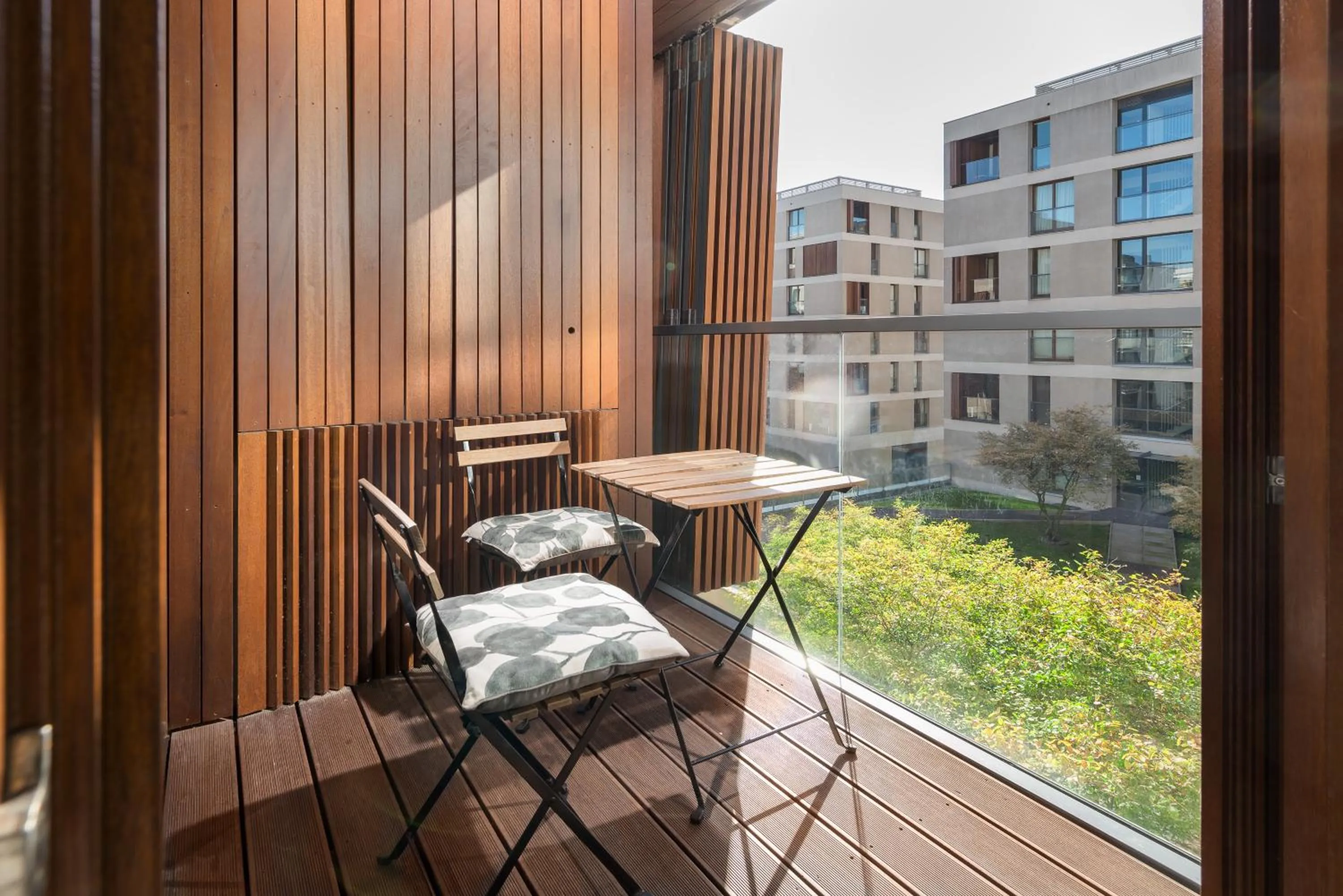 Balcony/Terrace in ApartHotel Kolejowa Apartamenty