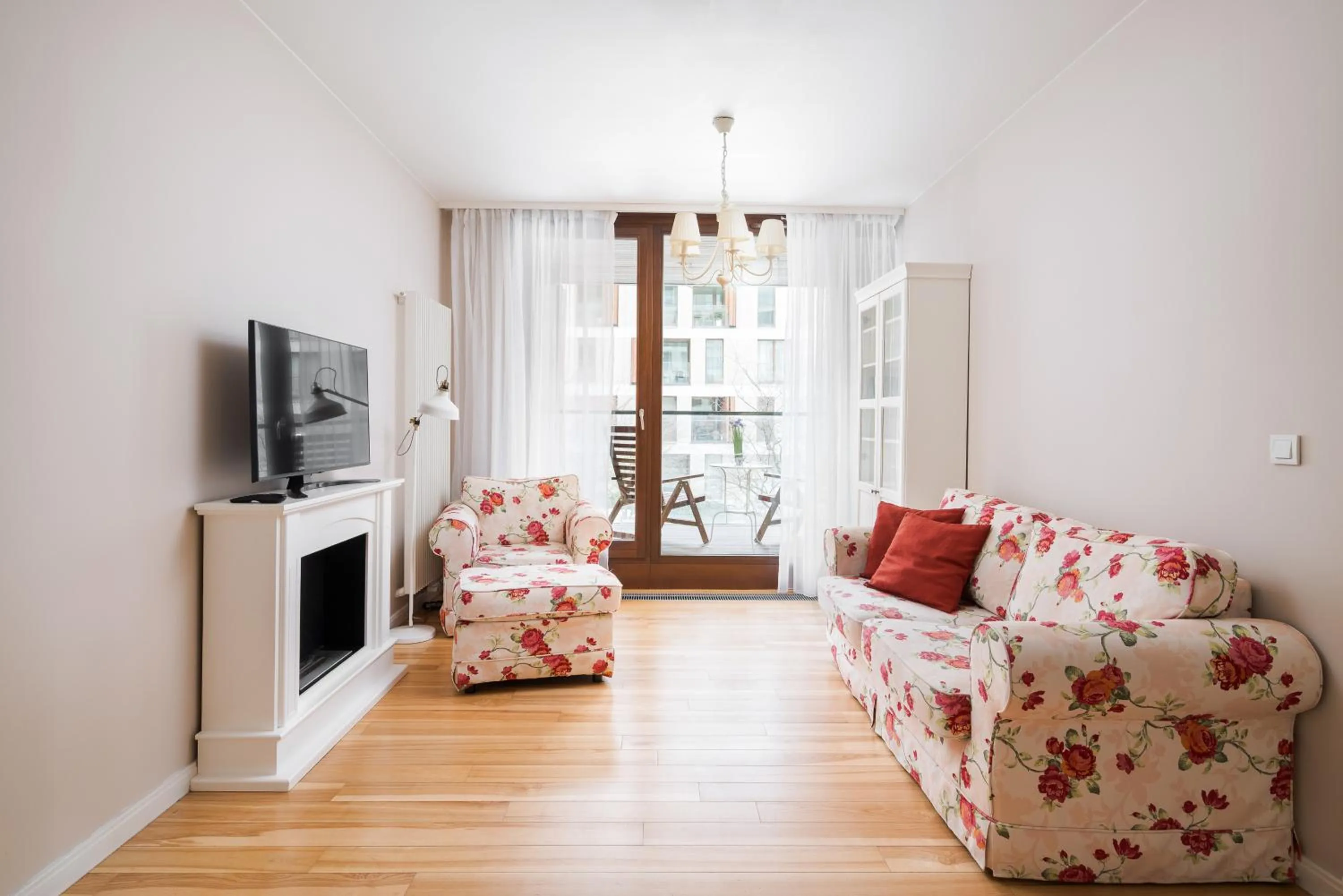 Living room in ApartHotel Kolejowa Apartamenty