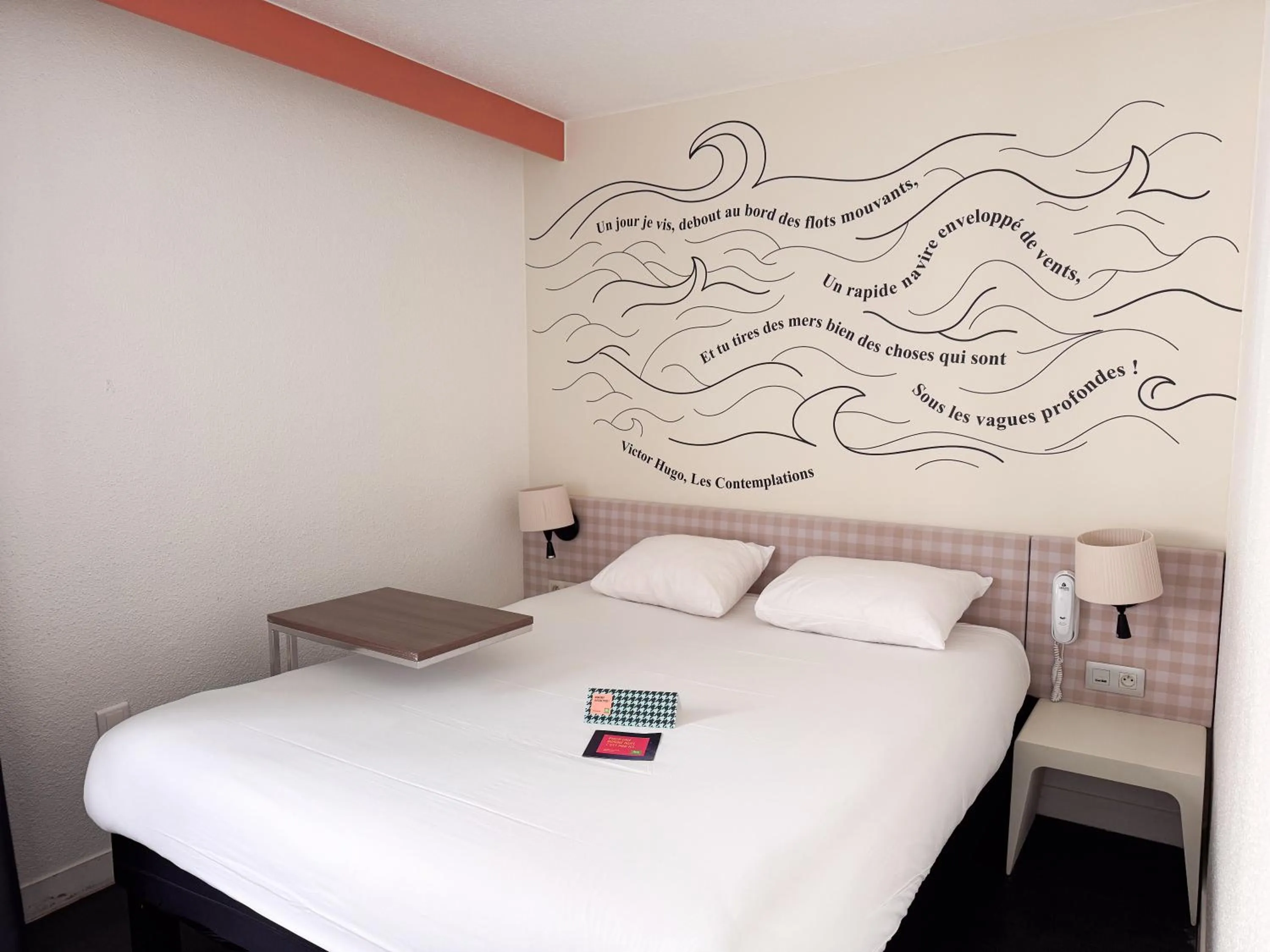 Bed in ibis Styles Paris Tolbiac Bibliotheque
