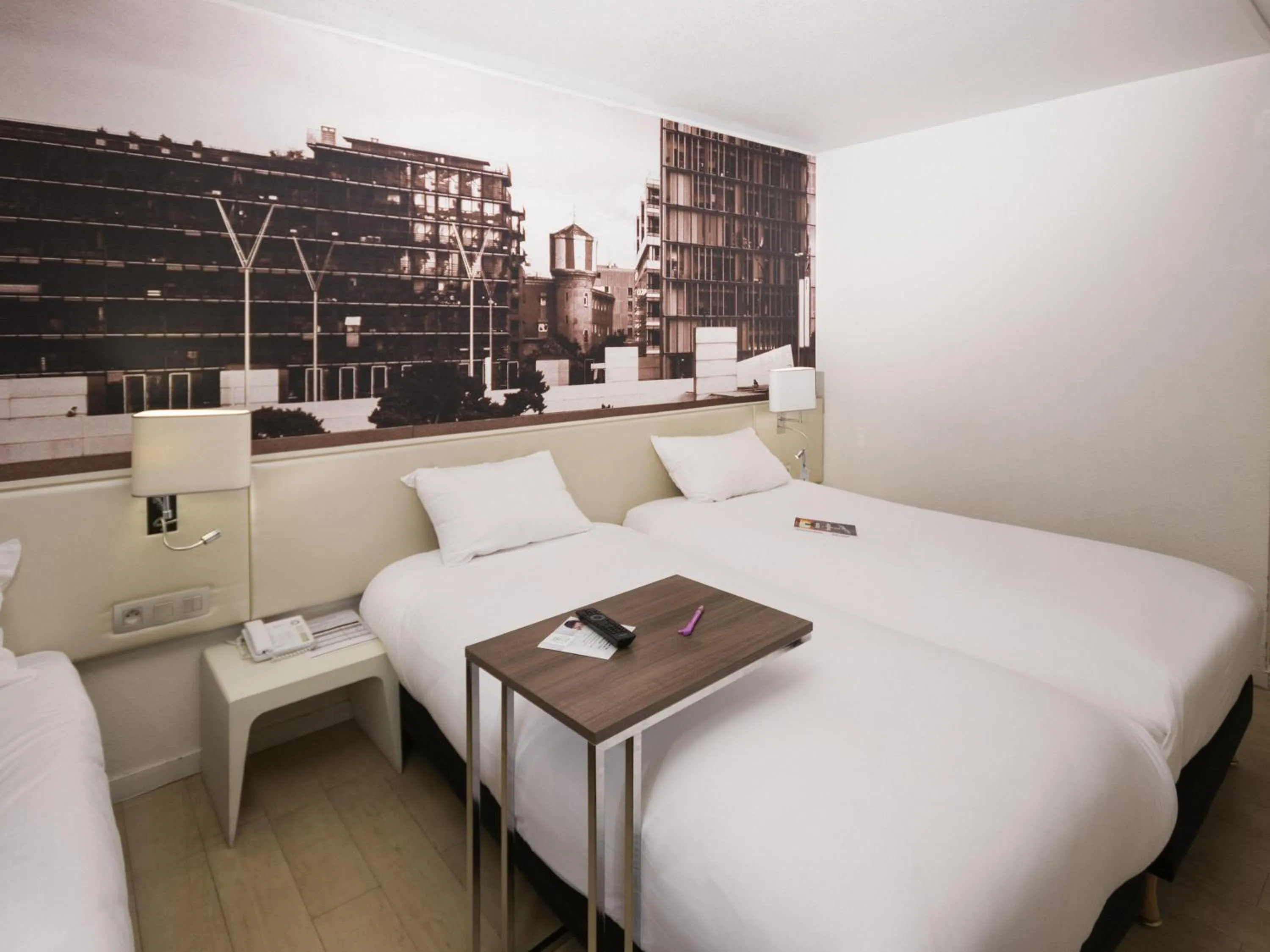 Bedroom, Bed in ibis Styles Paris Tolbiac Bibliotheque
