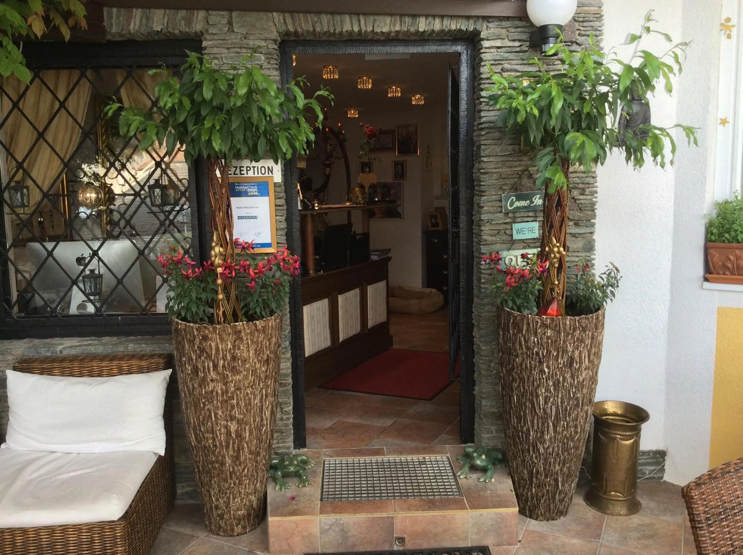 Decorative detail in Villa Desiree - Hotel Garni - Adults Only