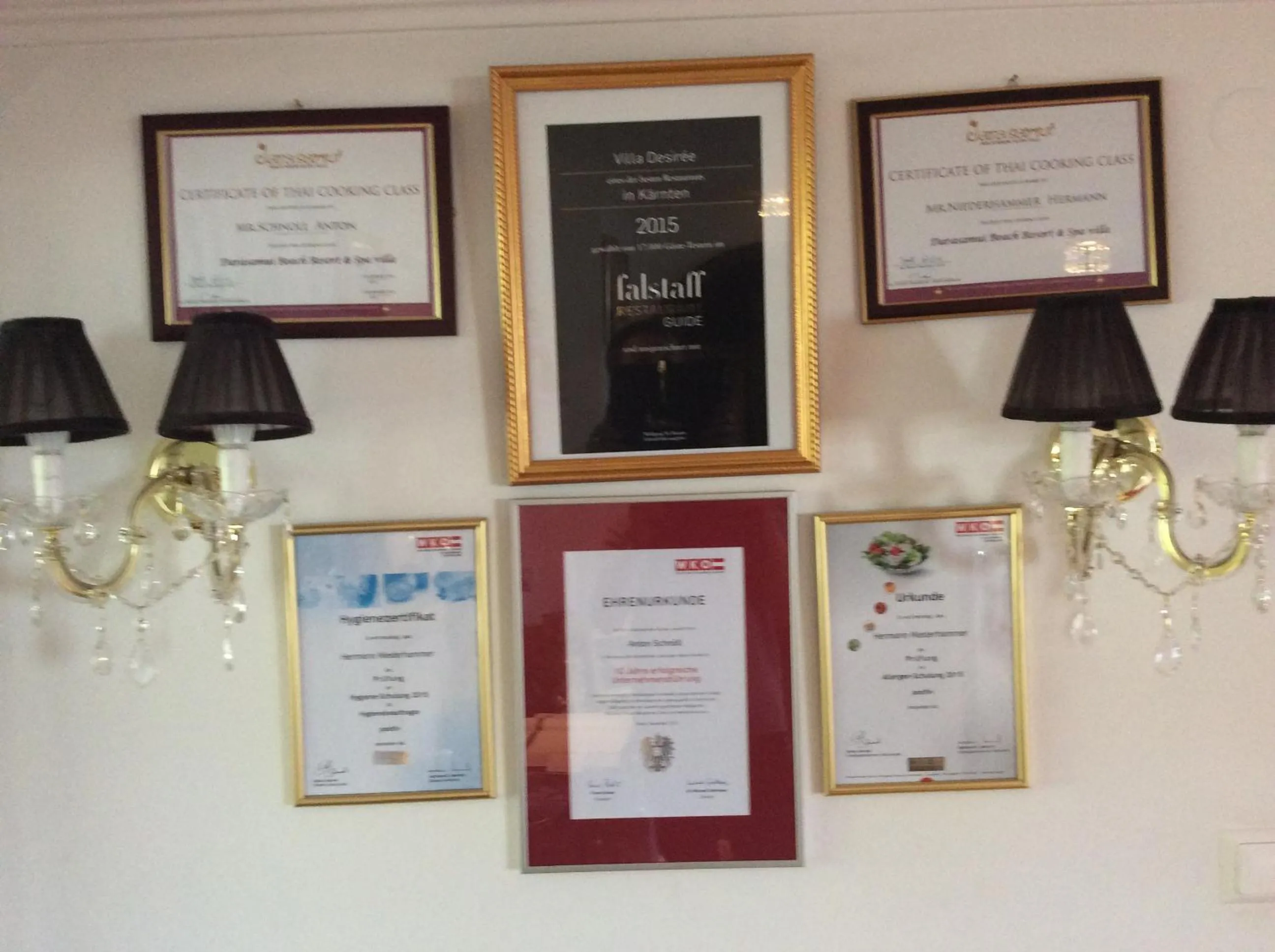 Decorative detail in Villa Desiree - Hotel Garni - Adults Only