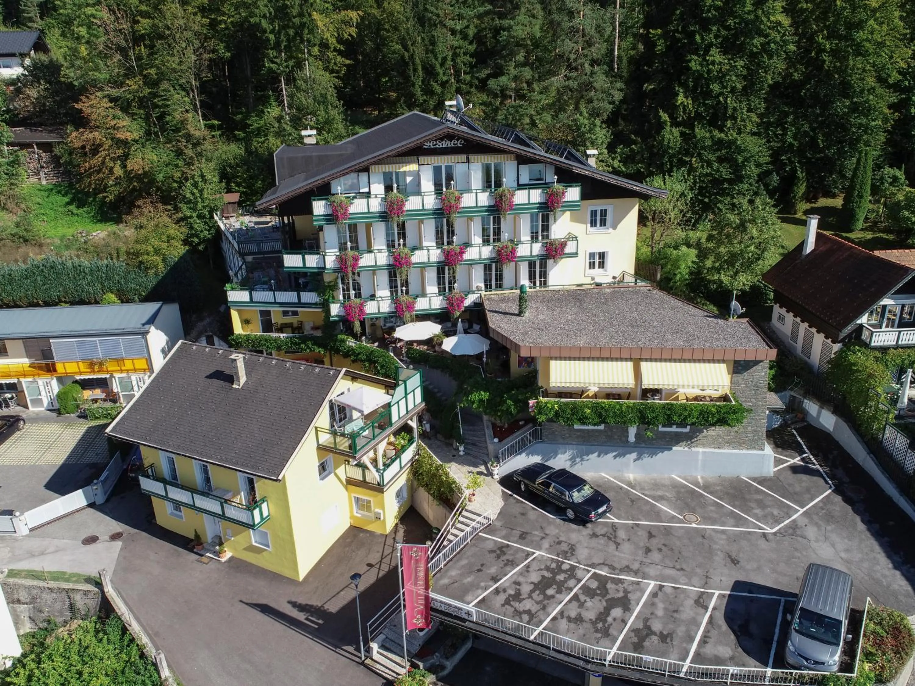 Bird's eye view in Villa Desiree - Hotel Garni - Adults Only