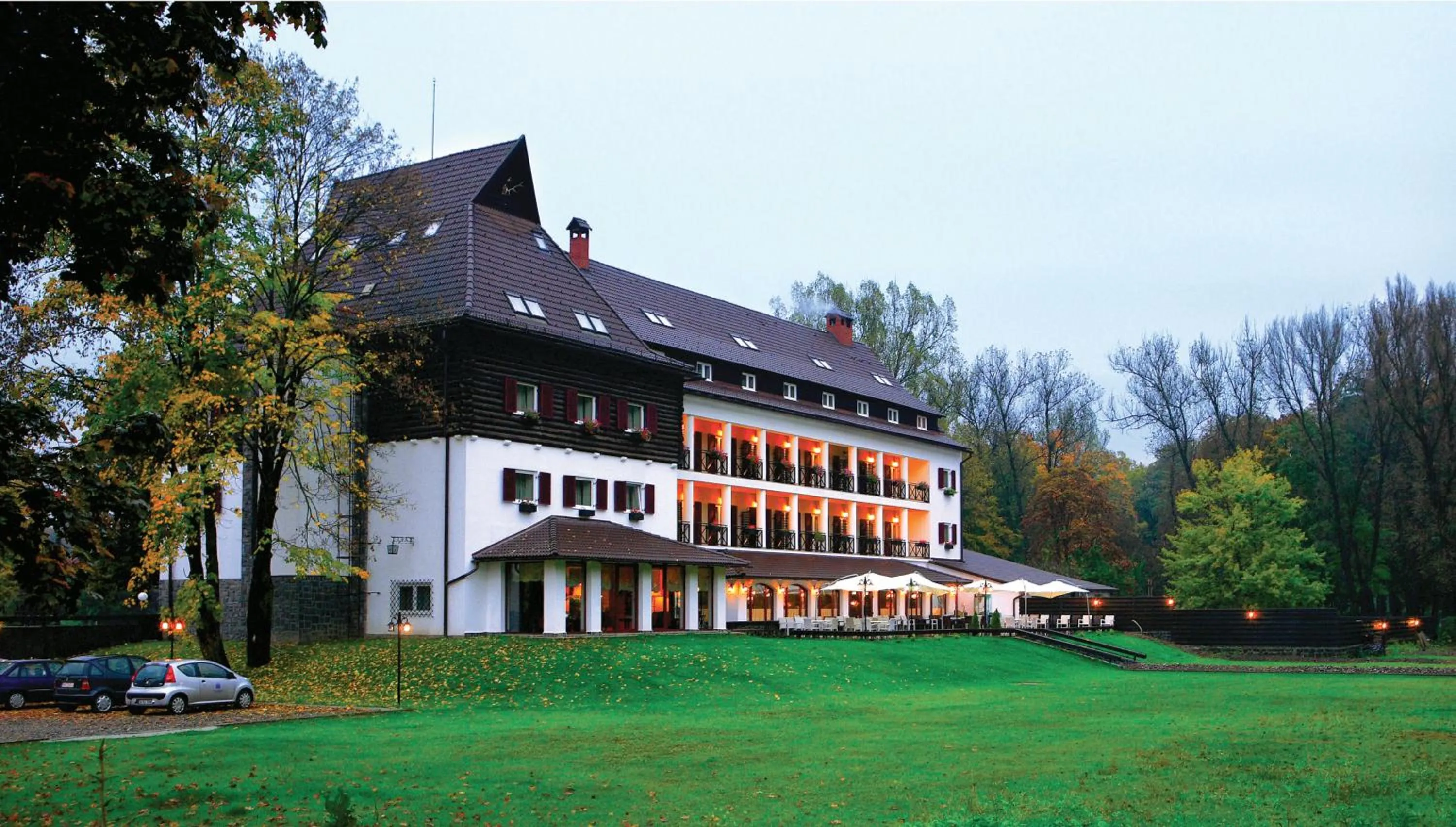 Garden view in Hotel Gradina Morii