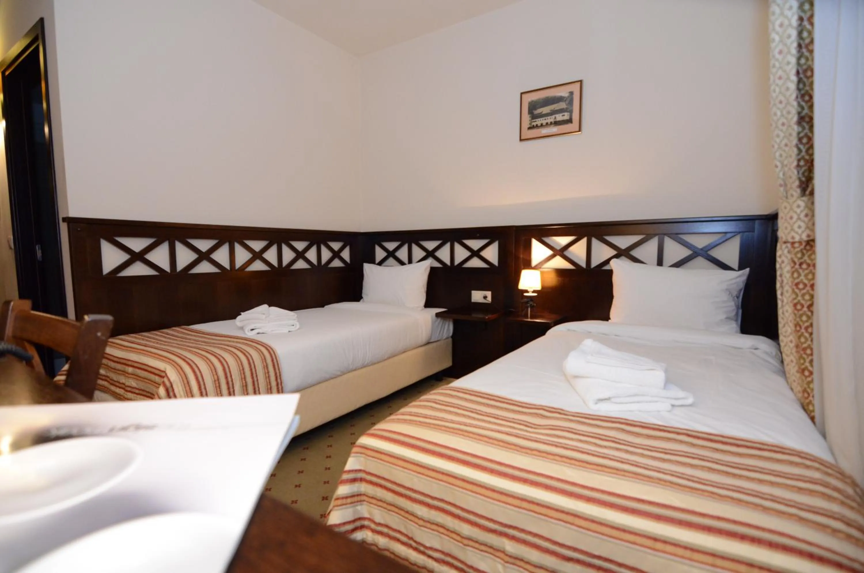 Bed in Hotel Gradina Morii