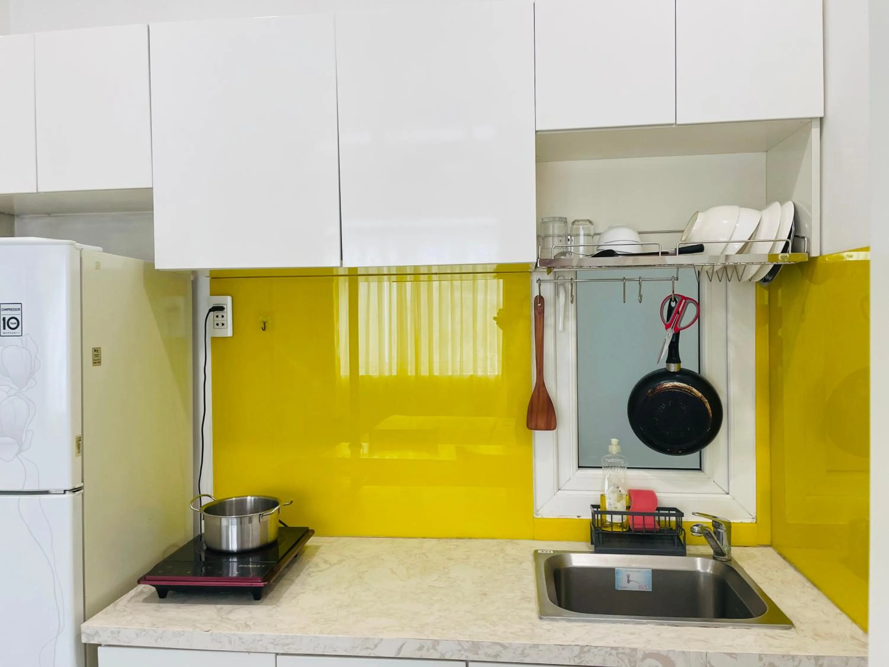 Kitchen or kitchenette in Grace Apartment - HCM