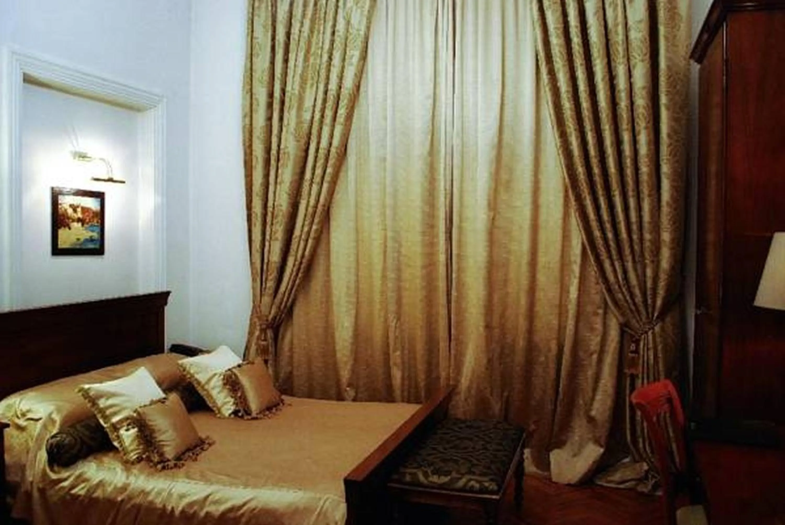 Bed in Scala Boutique-Hotel