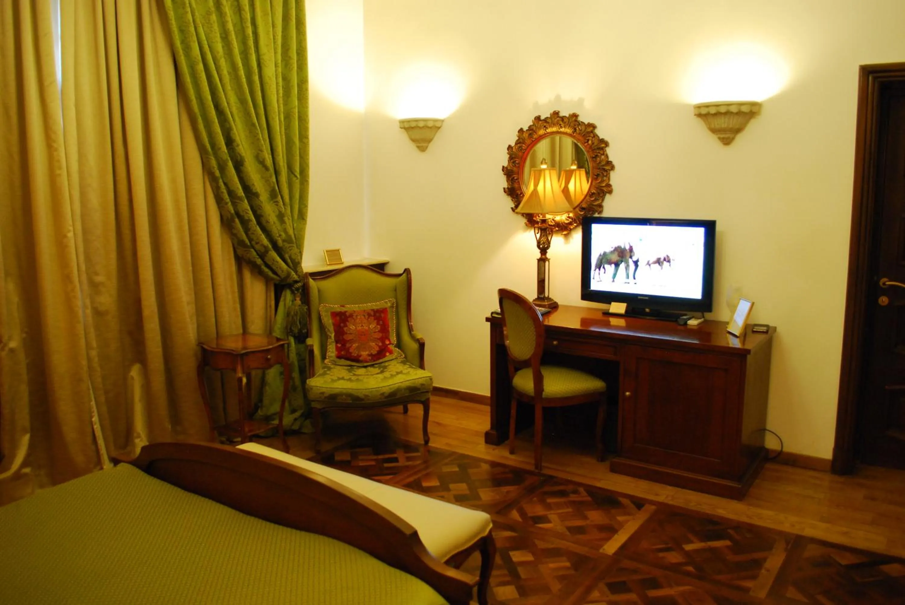 Decorative detail, Bed in Scala Boutique-Hotel