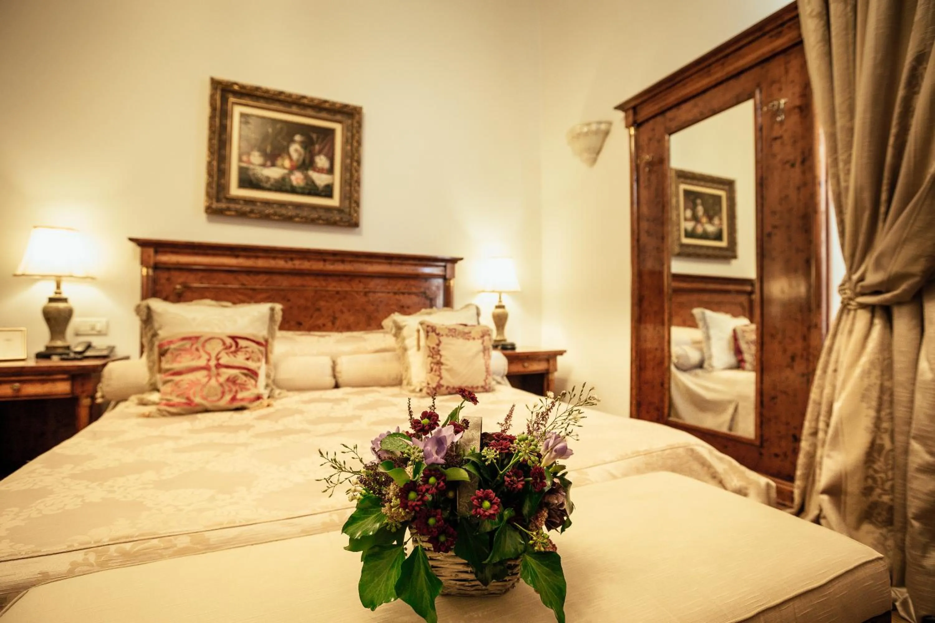 Bed in Scala Boutique-Hotel