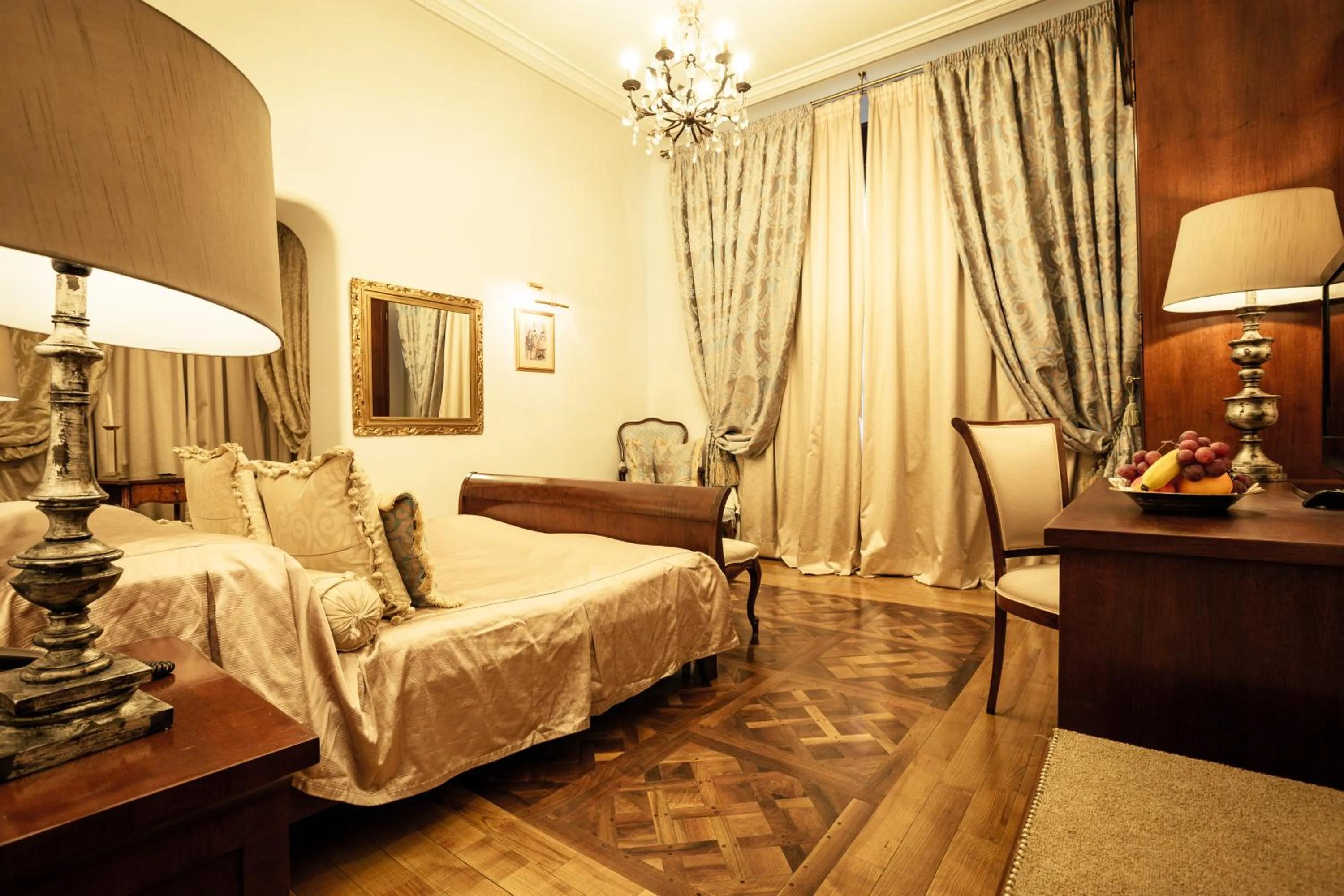 Bed in Scala Boutique-Hotel